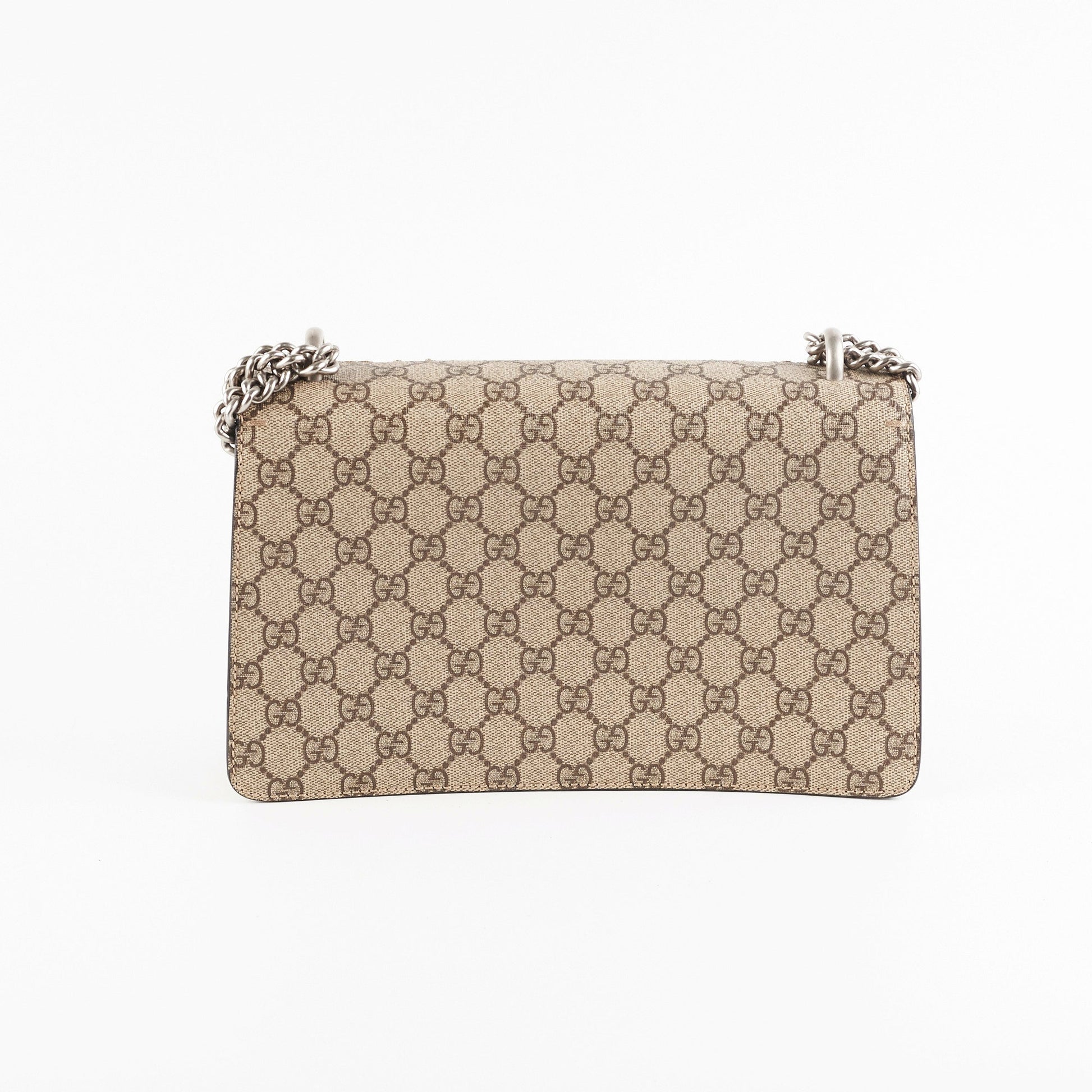 Gucci Dionysus Python With Embellished Elephant Patches Shoulder Monogram Small Shoulder Bag