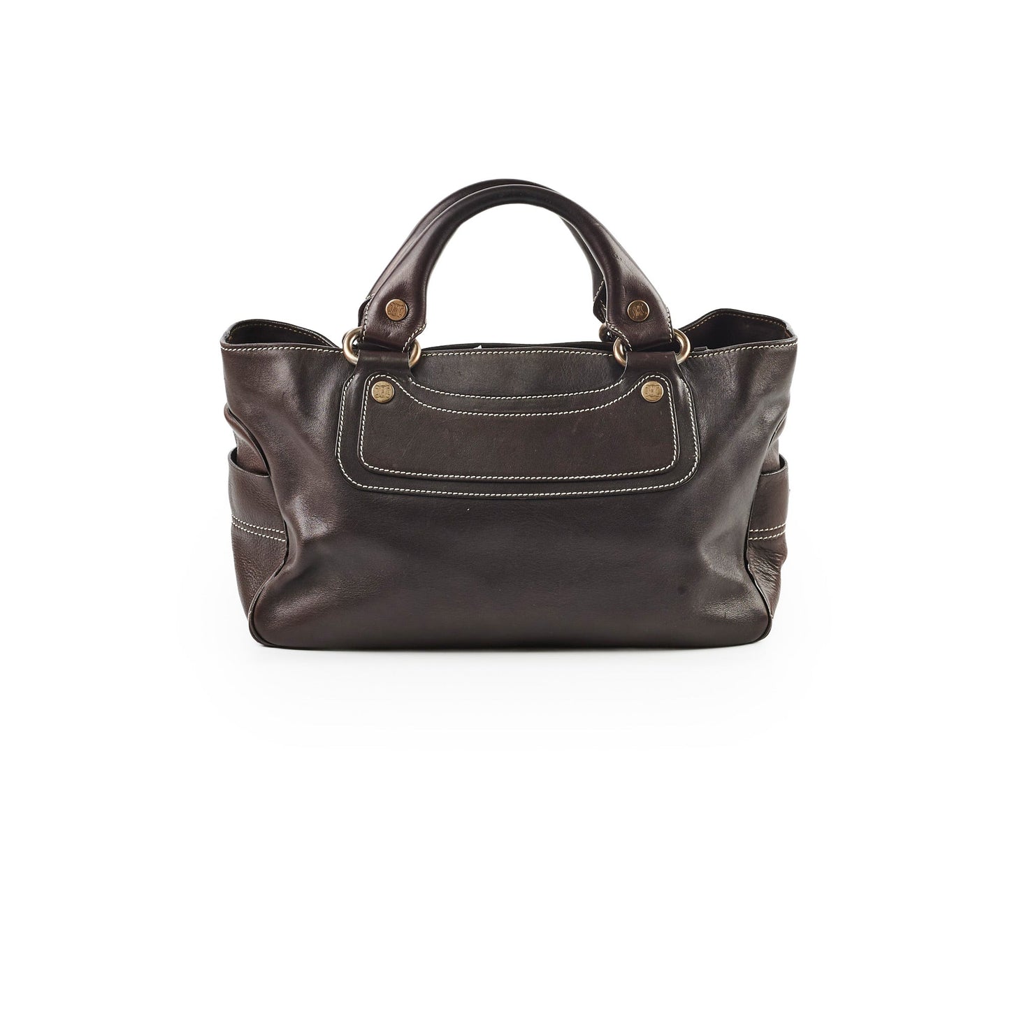 Luxury Boogie Bag Leather Black Travel Bag