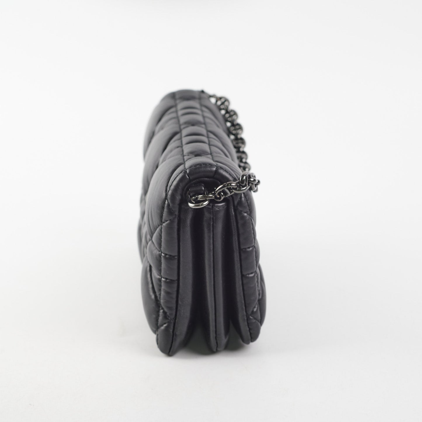Dior Caro Macrocannage So Handbag Black Mini Travel Bag