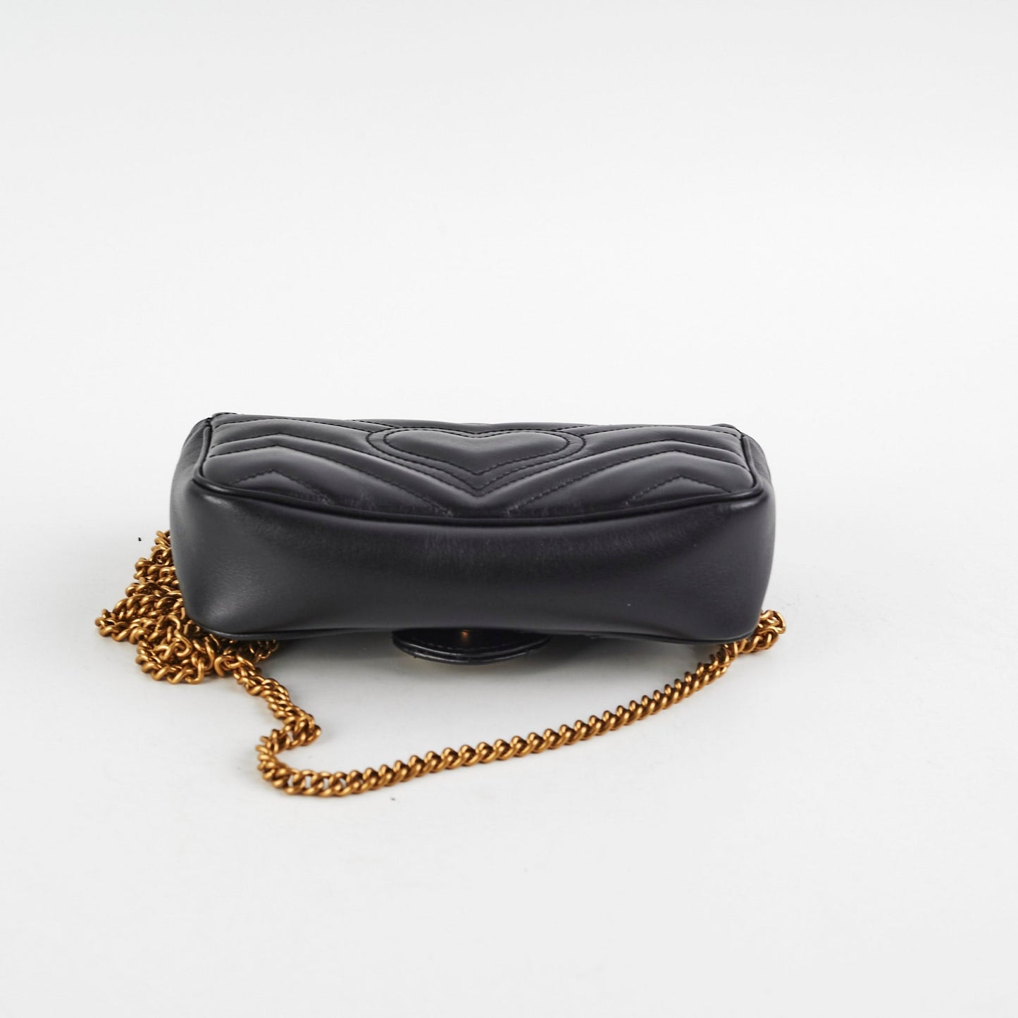Gucci Super Marmont Crossbody Bag Black Mini Marmont Black