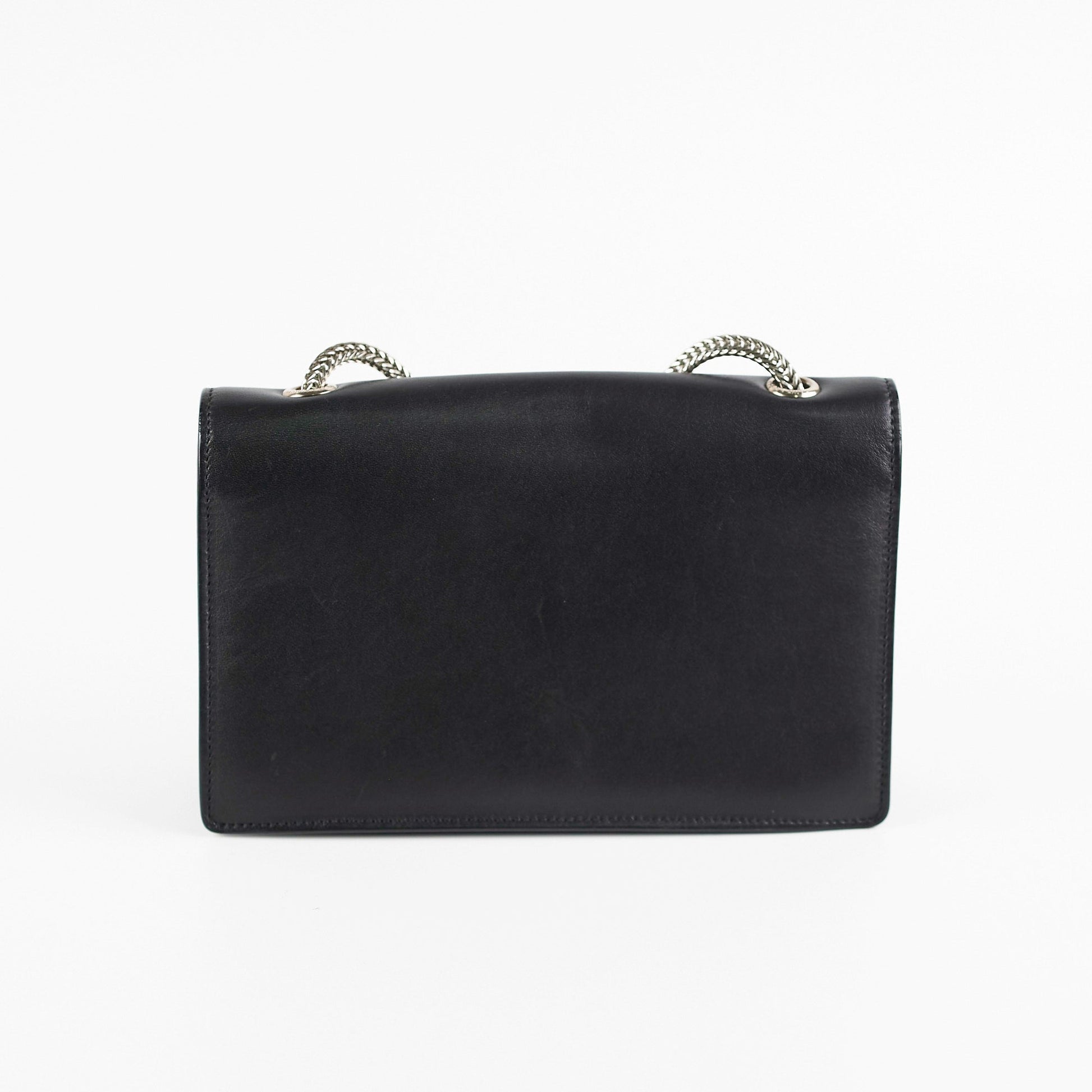 YSL Saint Laurent Studded Crossbody Bag Black