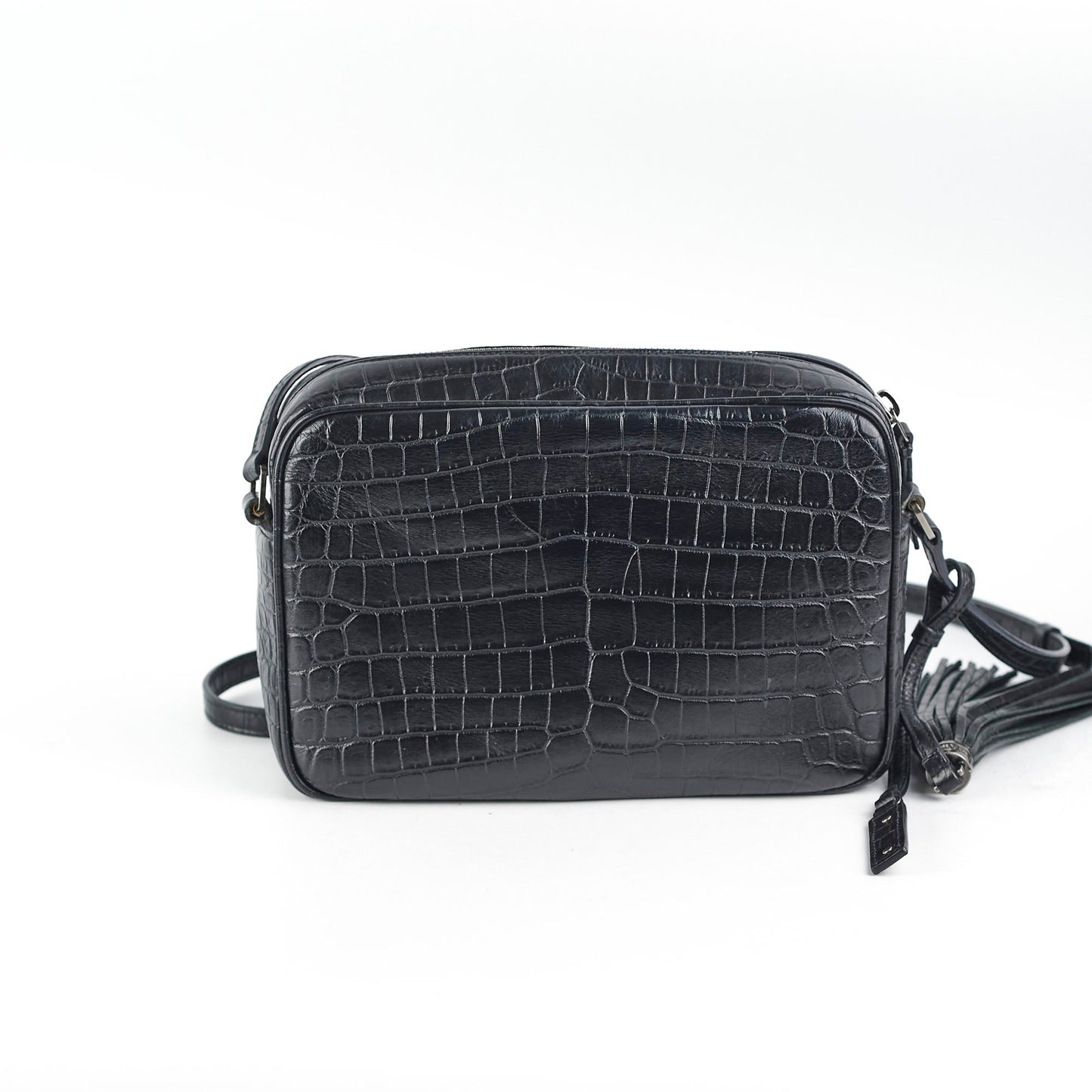 YSL Saint Laurent Lou Camera Bag Black Crossbody Bag 10