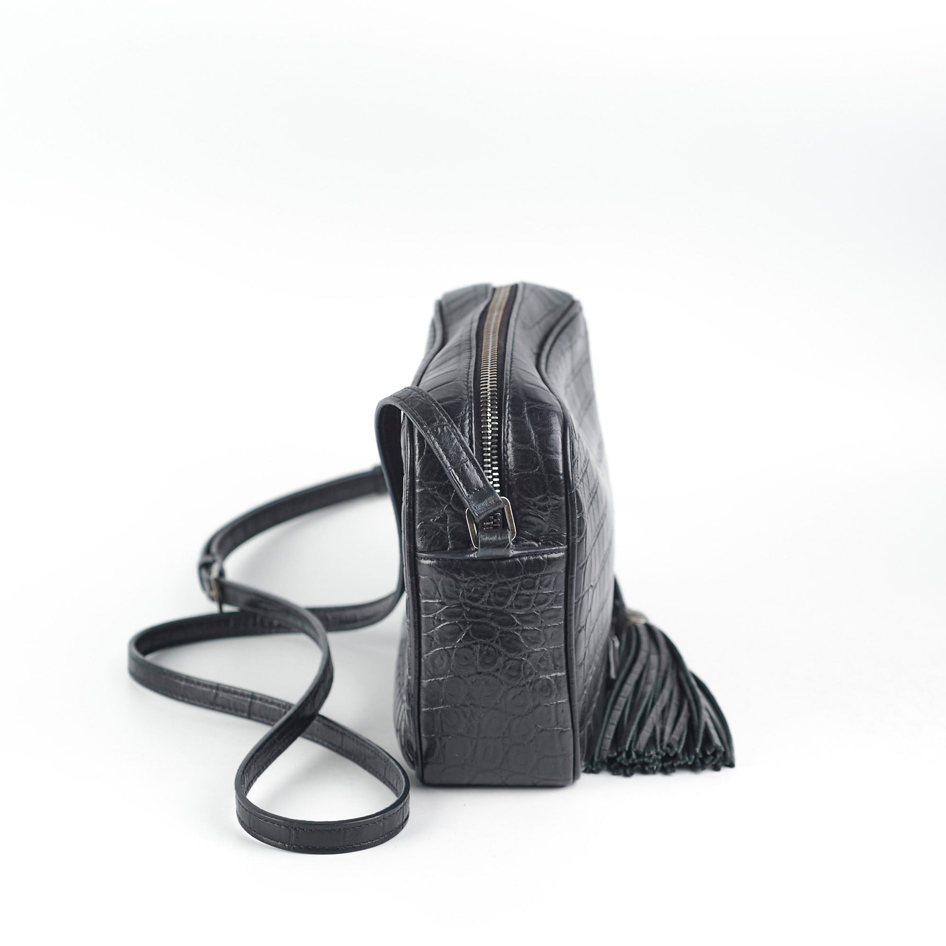 YSL Saint Laurent Lou Camera Bag Black Crossbody Bag 10