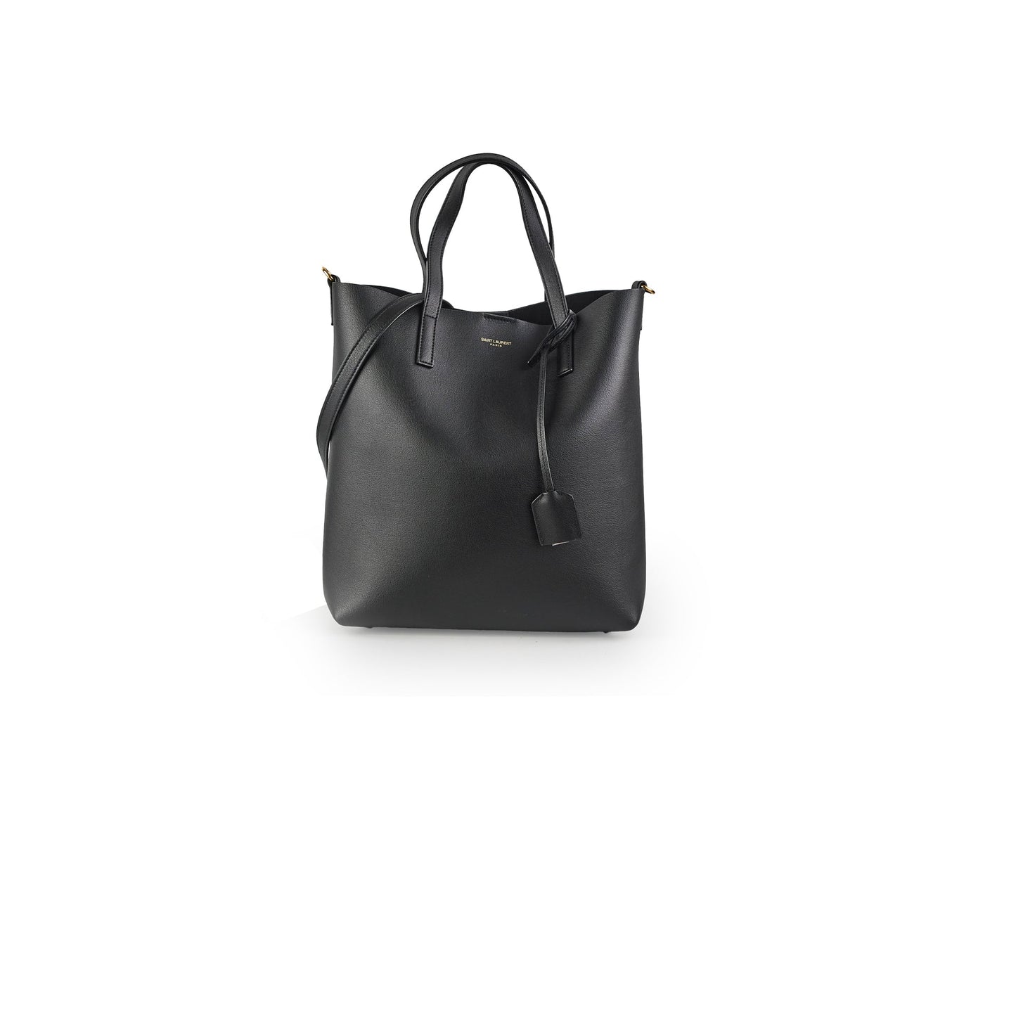 YSL Saint Laurent Shopping Tote Black Toy Shoulder Bag