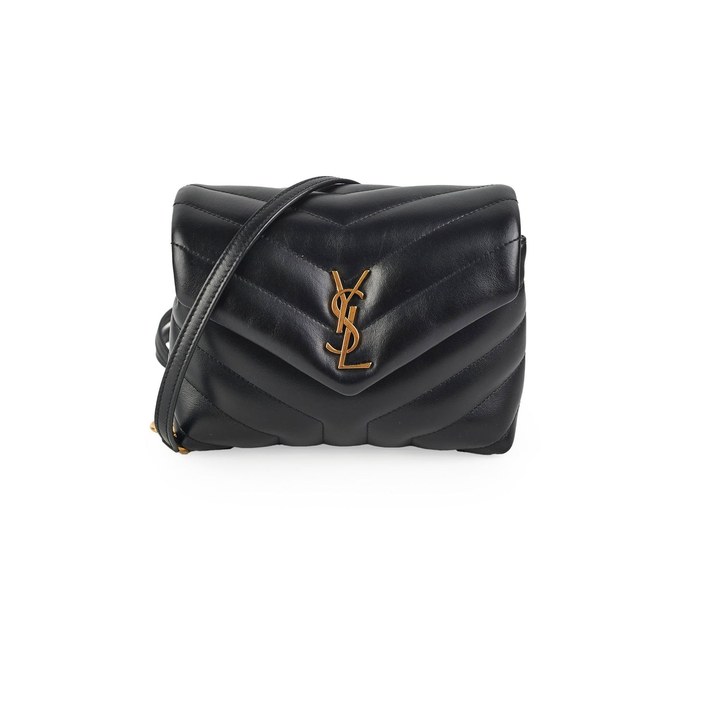 YSL Saint Laurent Lou Lou Crossbody Bag Black Toy 4