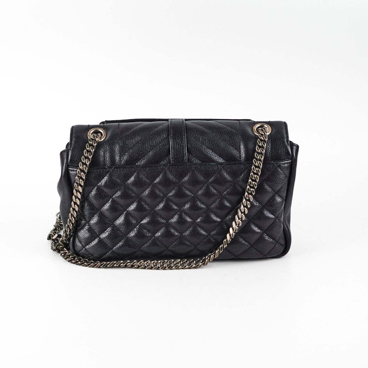 YSL Saint Laurent College Crossbody Bag Black Small College Small Black
