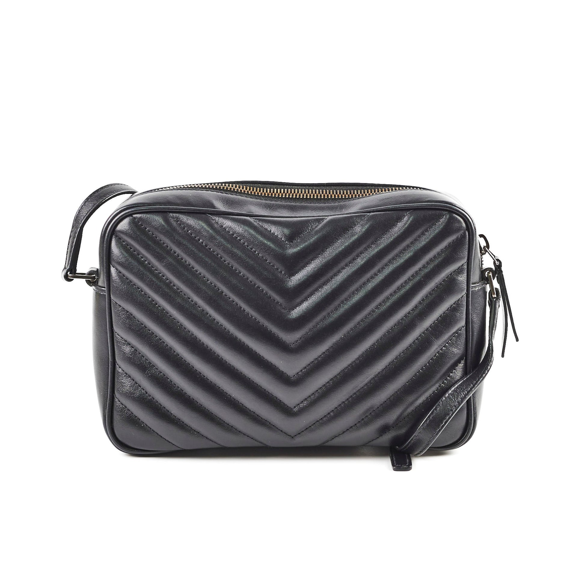 YSL Saint Laurent Lou Camera Bag Black Crossbody Bag 4