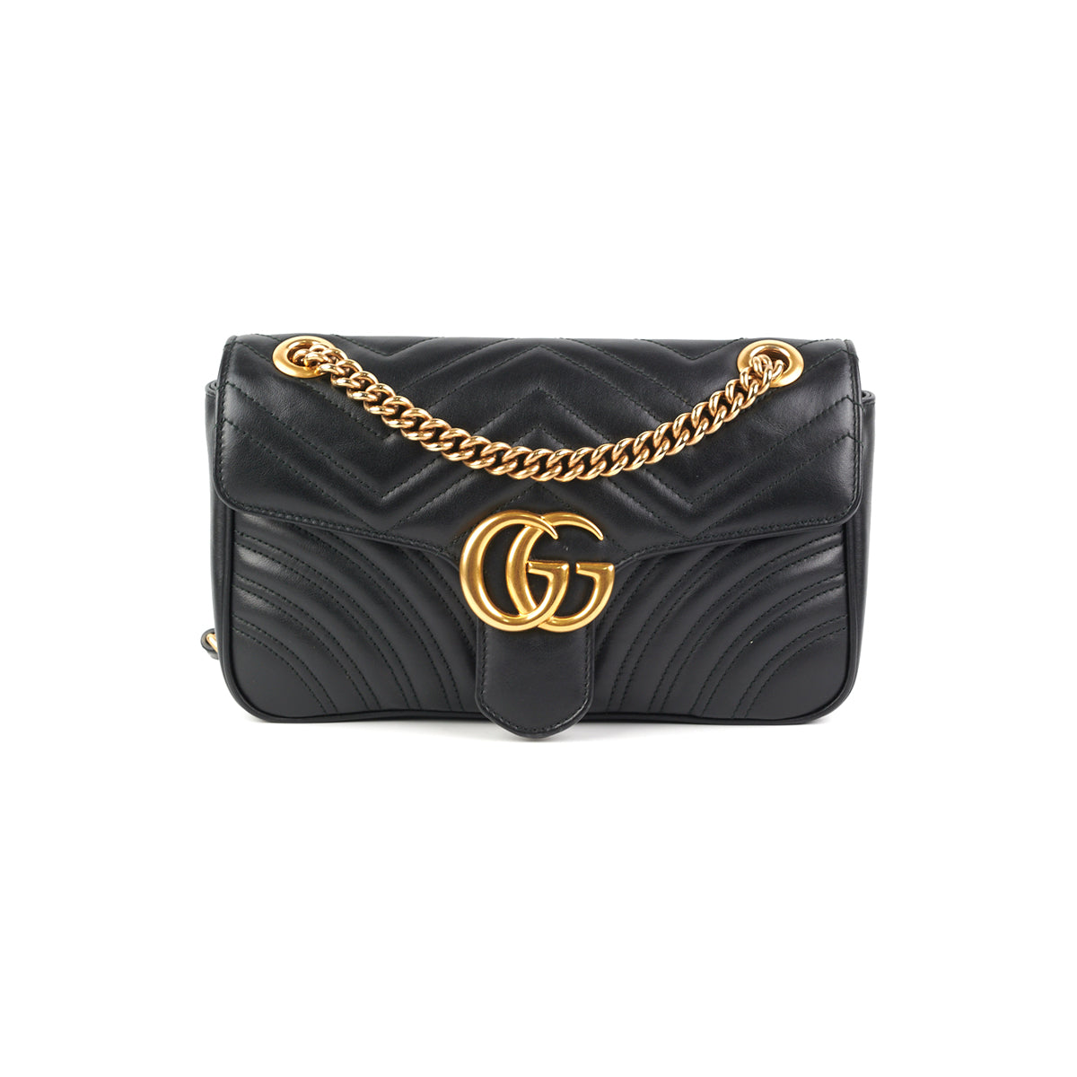 Gucci Item Marmont Crossbody Bag Black Small