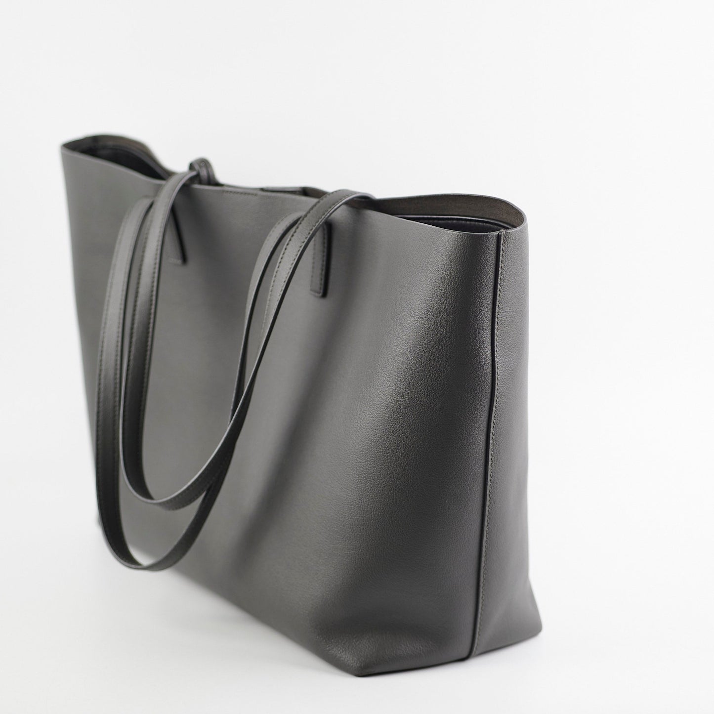 YSL Saint Laurent East West Tote Grey Gray Tote Bag