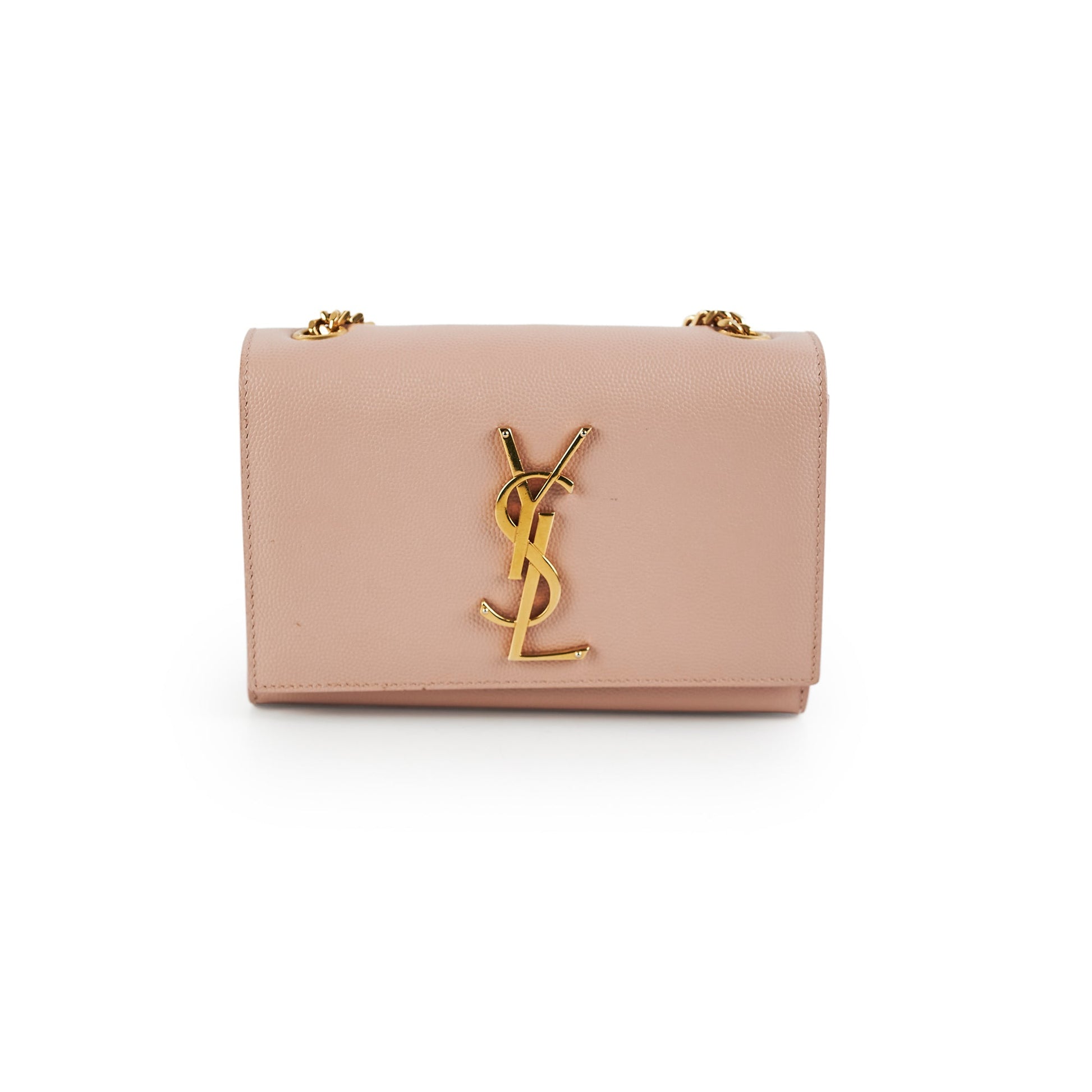 YSL Saint Laurent Kate Crossbody Bag Pink Small