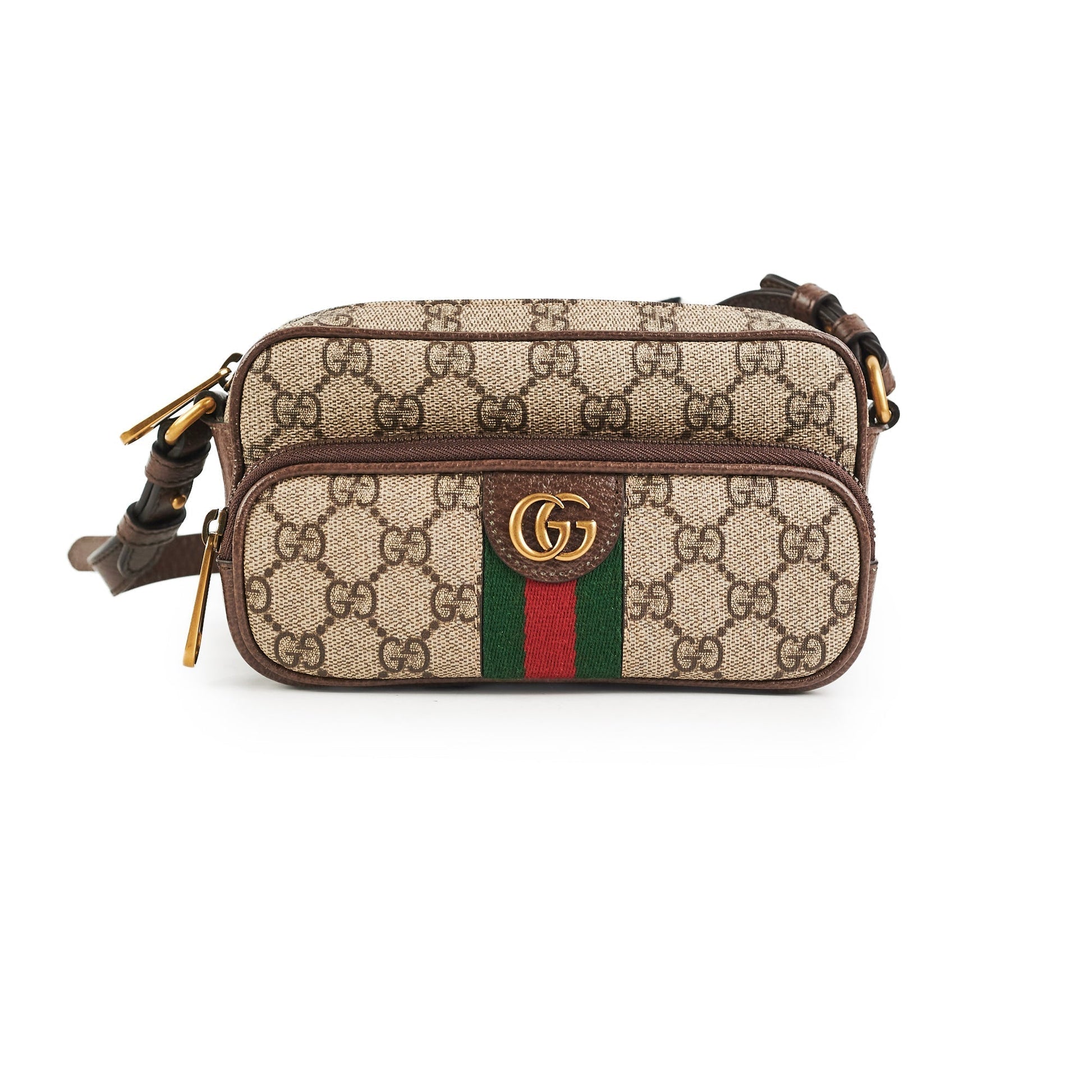 Gucci Camera Bag Canvas Crossbody Bag