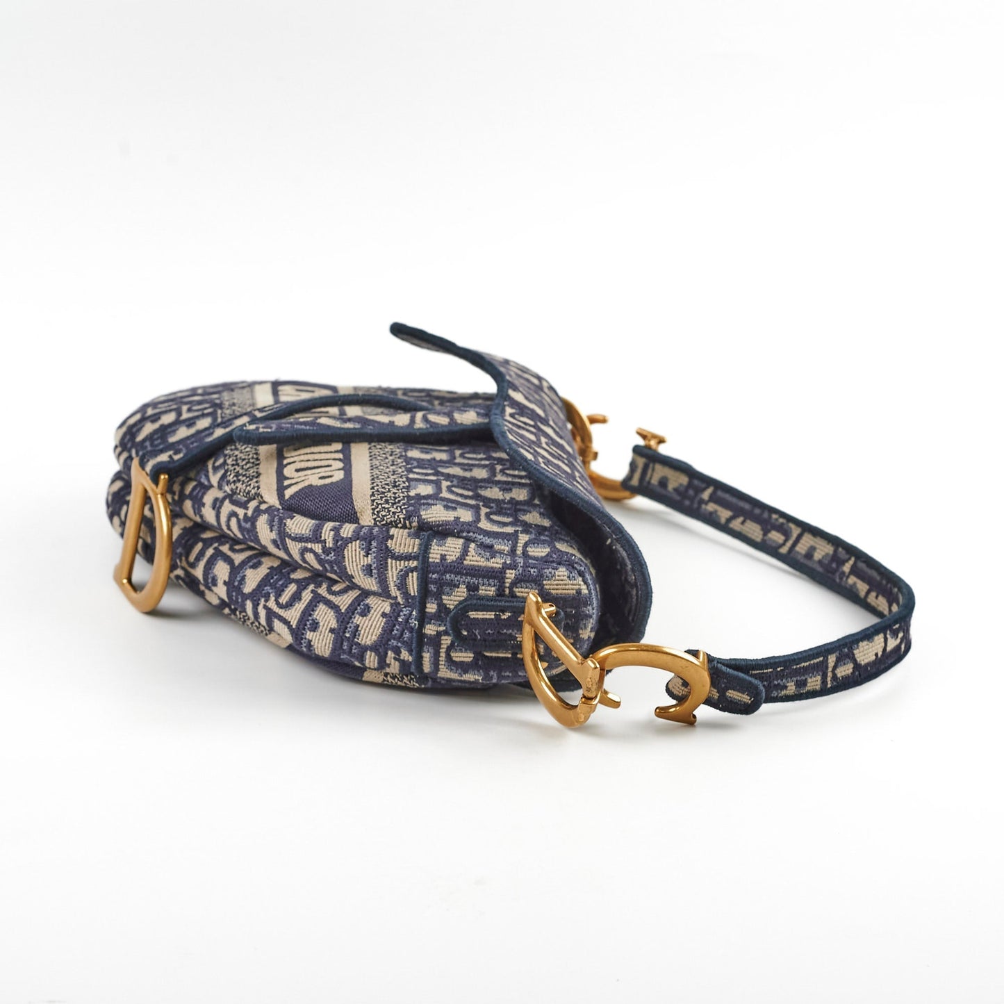 Dior Christian Saddle Bag Oblique Crossbody Bag