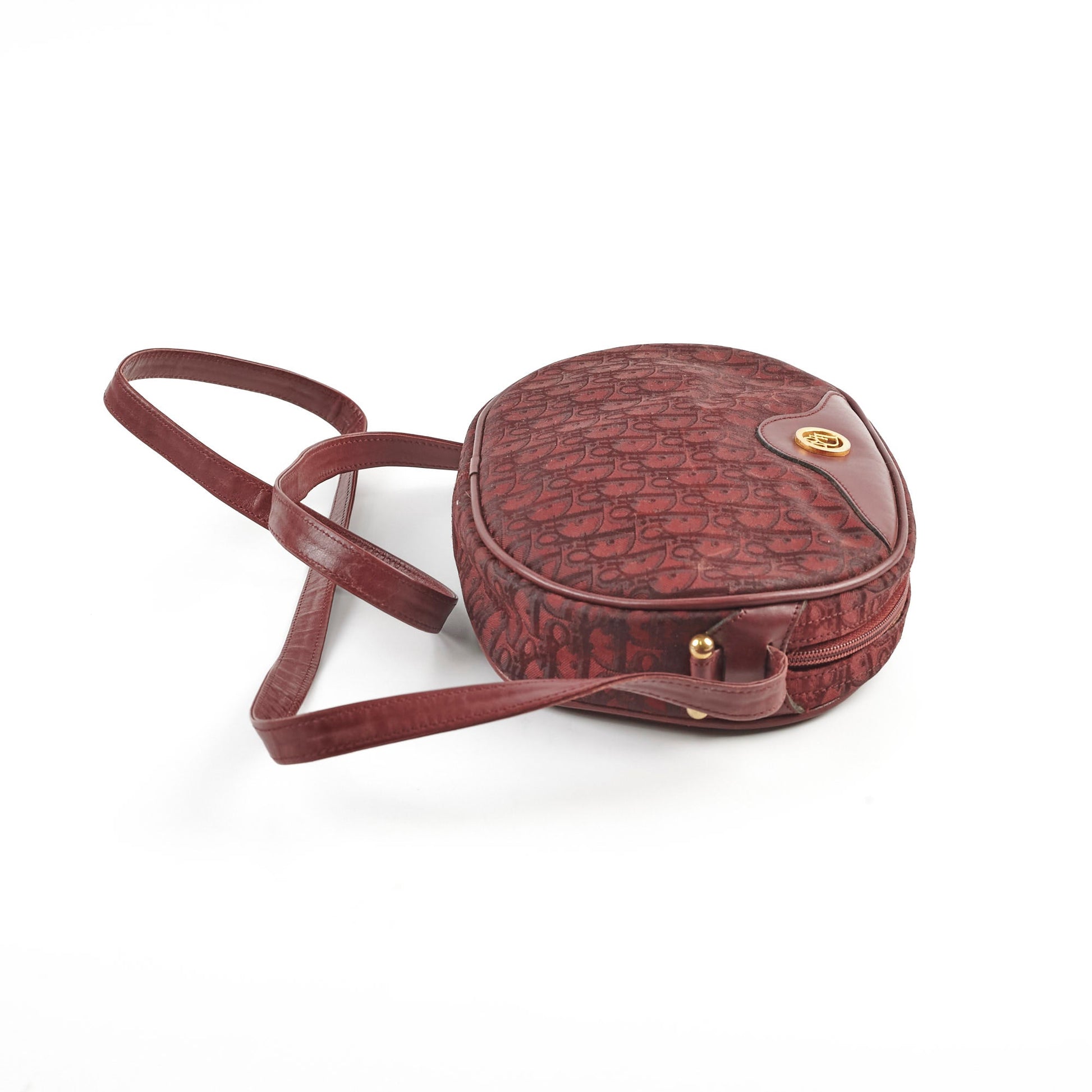 Dior Burgundy Camera Bag Crossbody Crossbody Bag