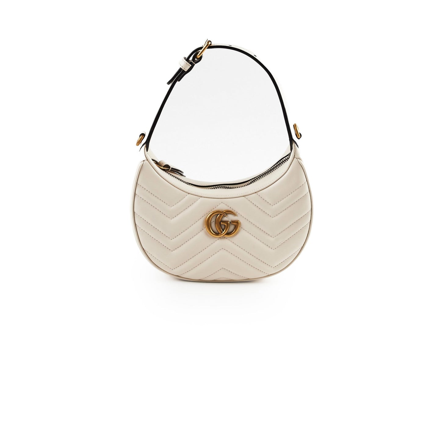 Gucci Marmont Shoulder Bag Ivory Mini Crossbody Bag