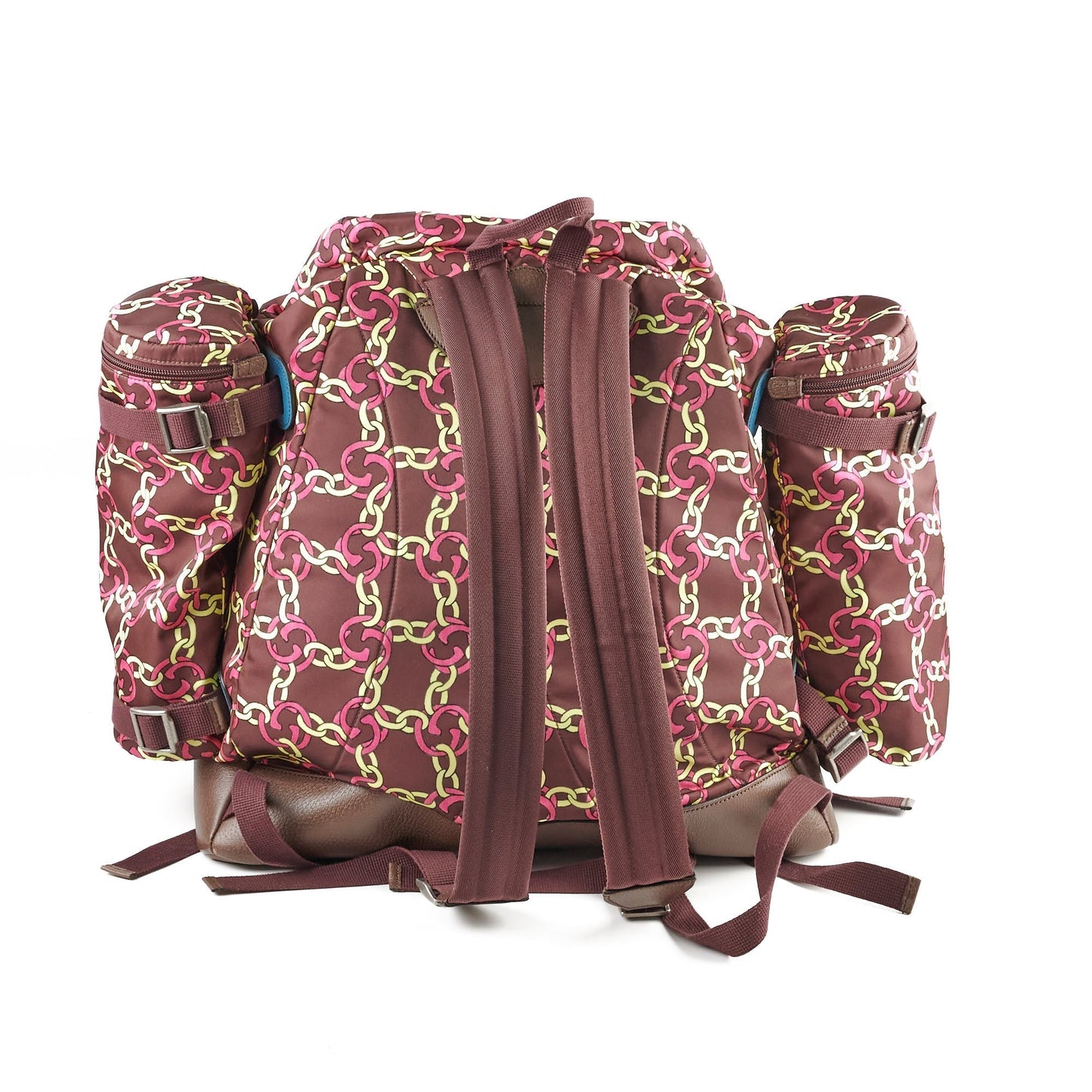 Gucci Northface Backpack Leather Nylon