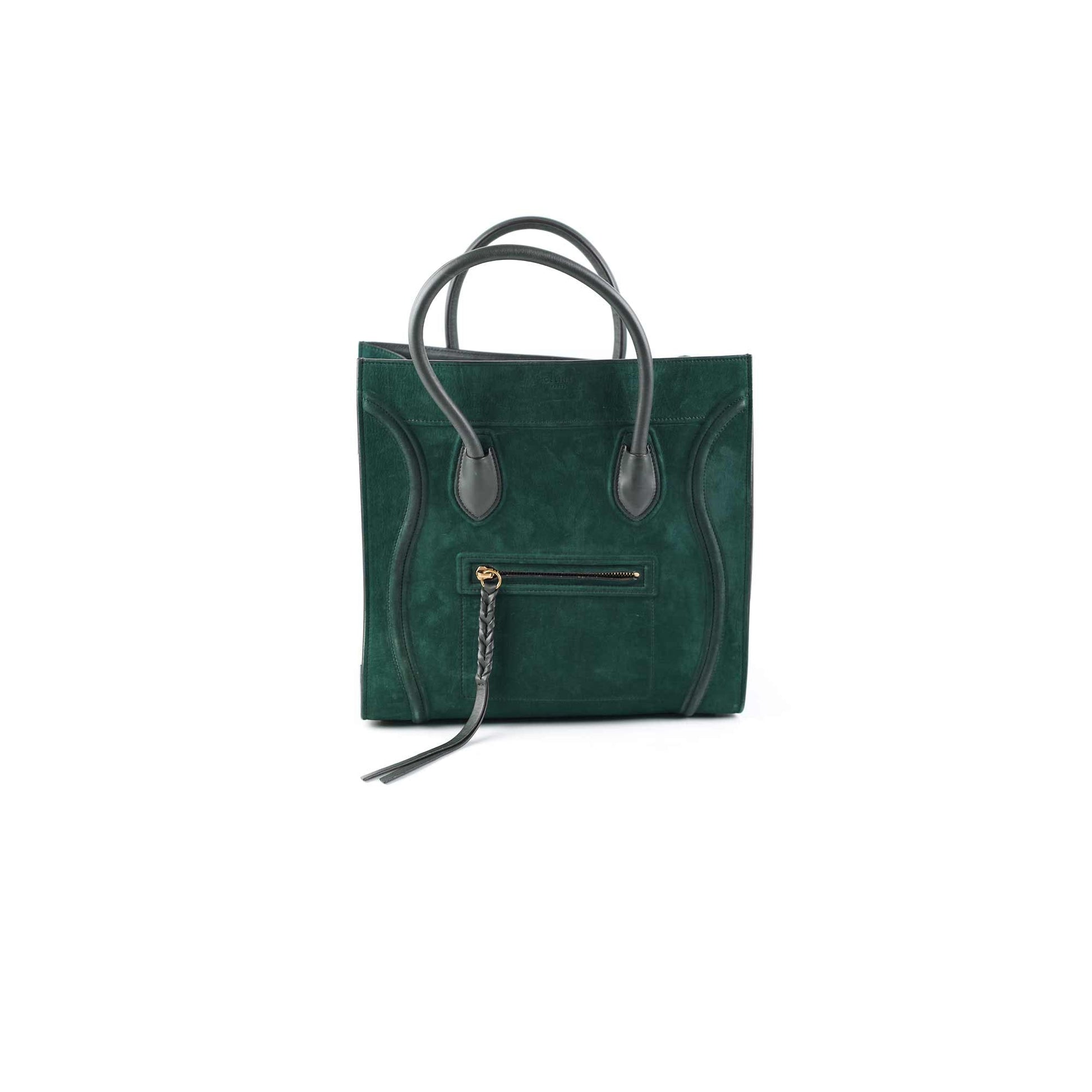 Luxury Luggage Handbag Green Mini Travel Bag