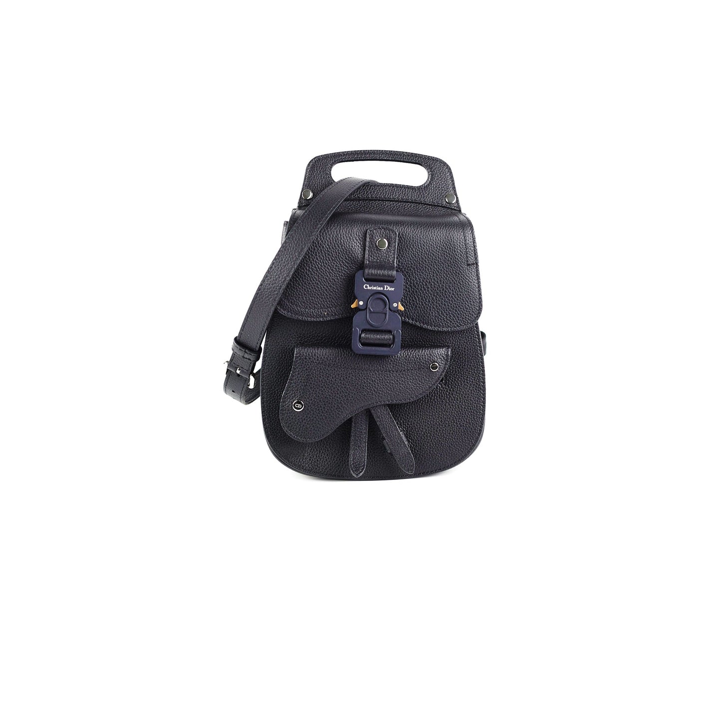 Dior Christian Men Gallop Sling Bag Black Mini Crossbody Bag