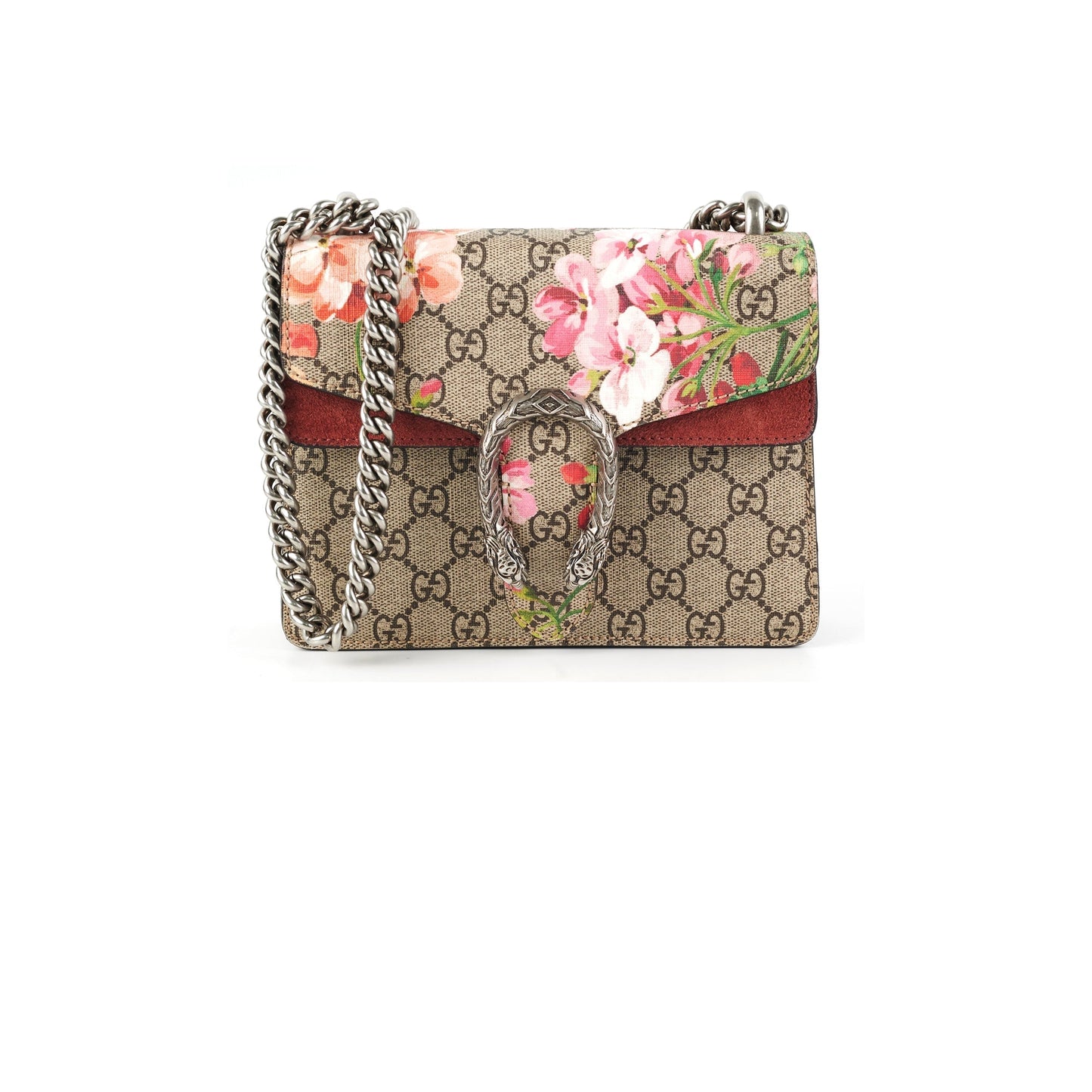 Gucci Dionysus Bloom Crossbody Bag Pink Mini