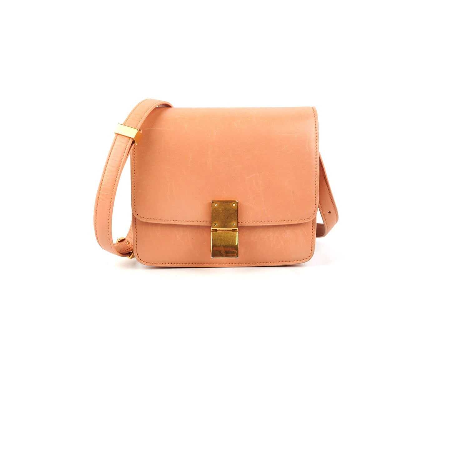Luxury Box Handbag Beige Small Travel Bag