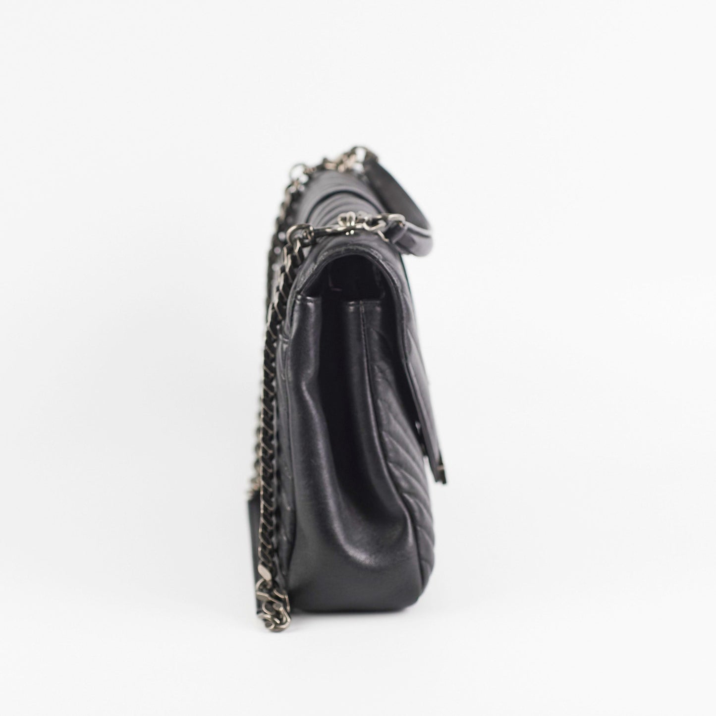 YSL Saint Laurent College Bag Black Large Shoulder Bag