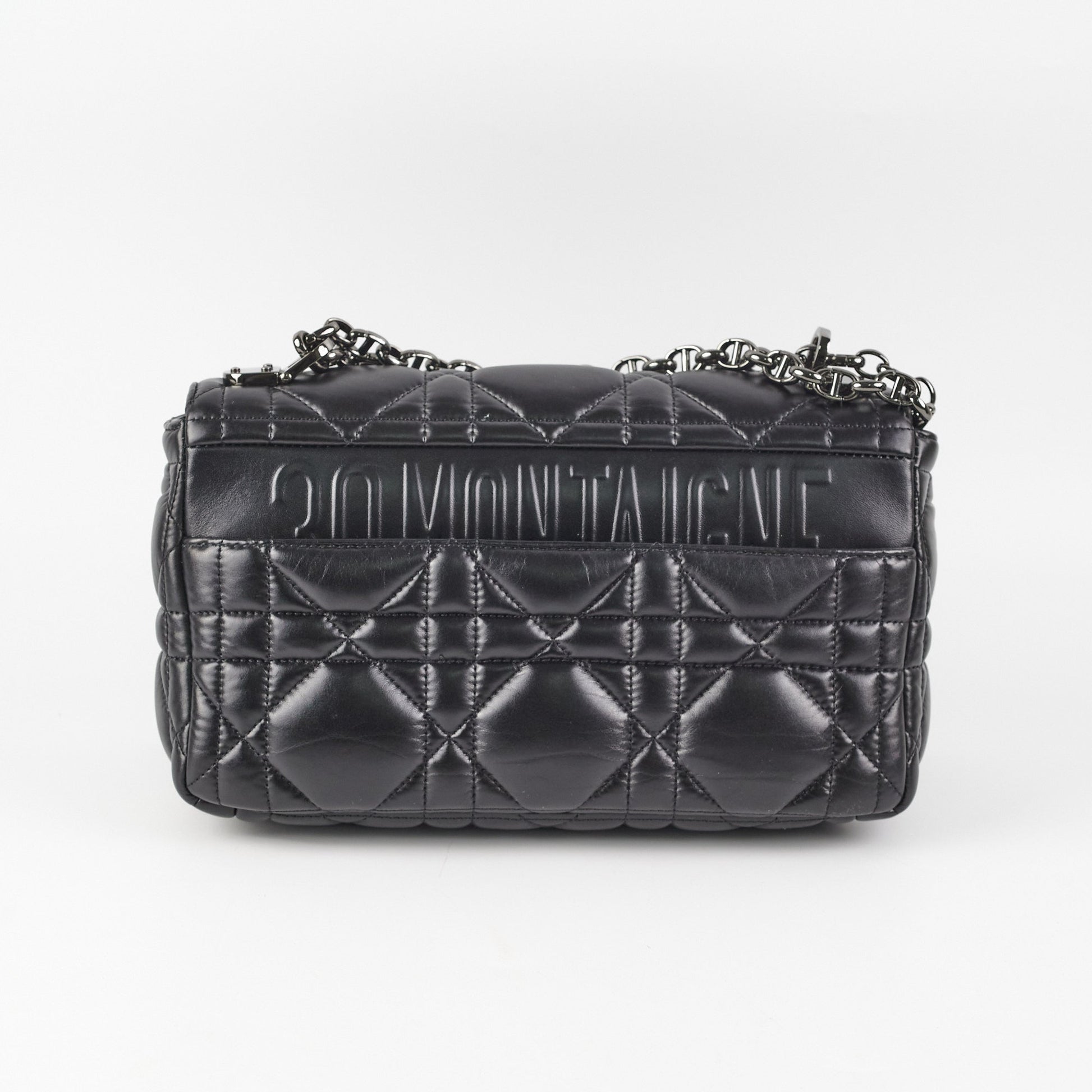 Dior Bc Caro Bag Black Medium Shoulder Bag