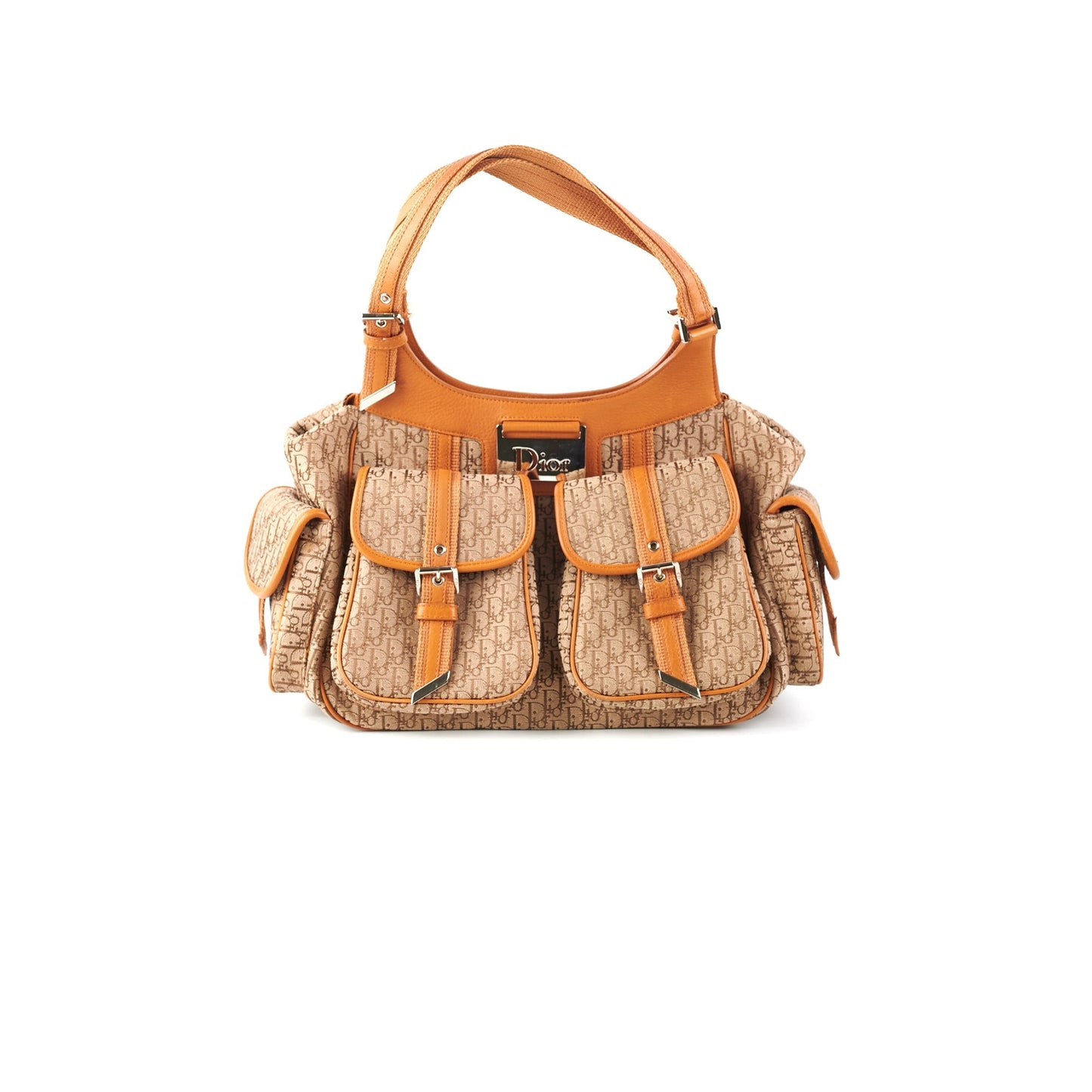 Dior issimo Cargo Hobo Bag Brown Shoulder Bag