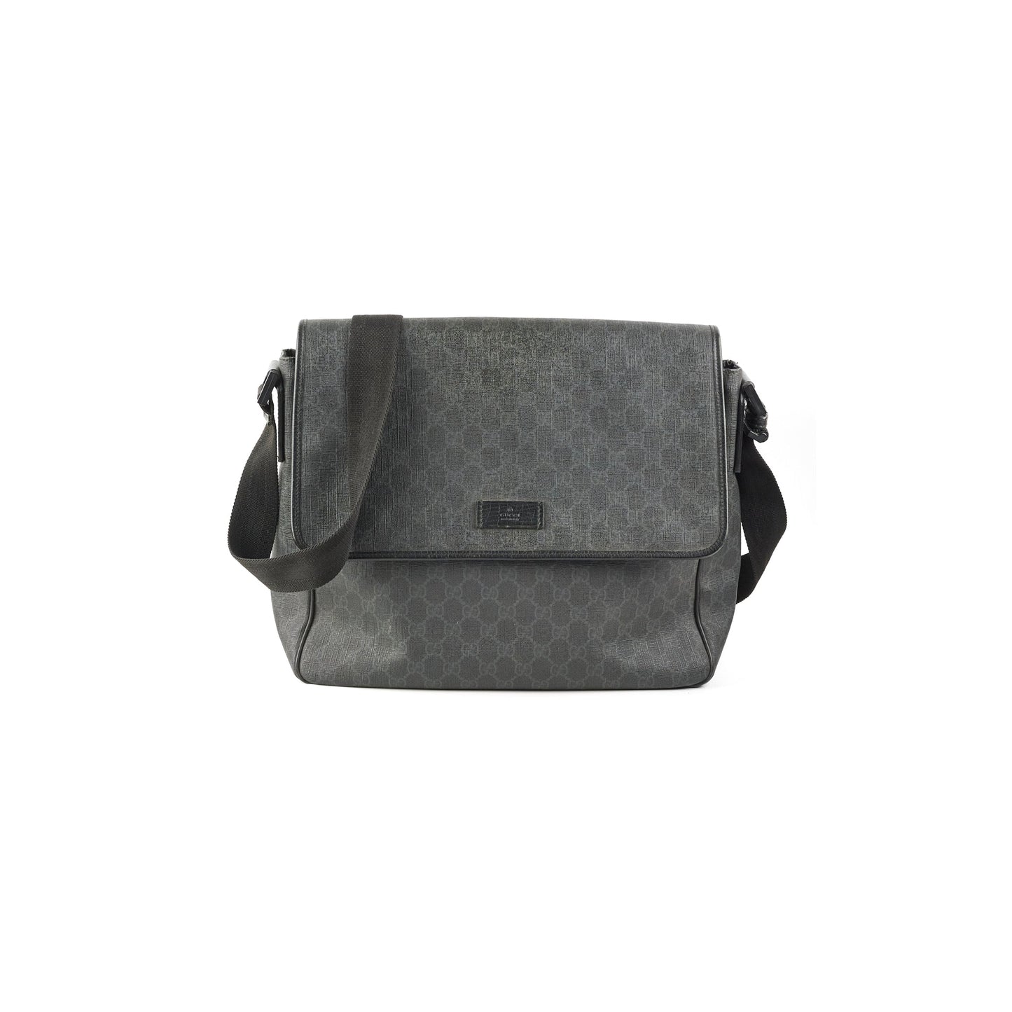 Gucci Mens Shoulder Bag Monogram Black