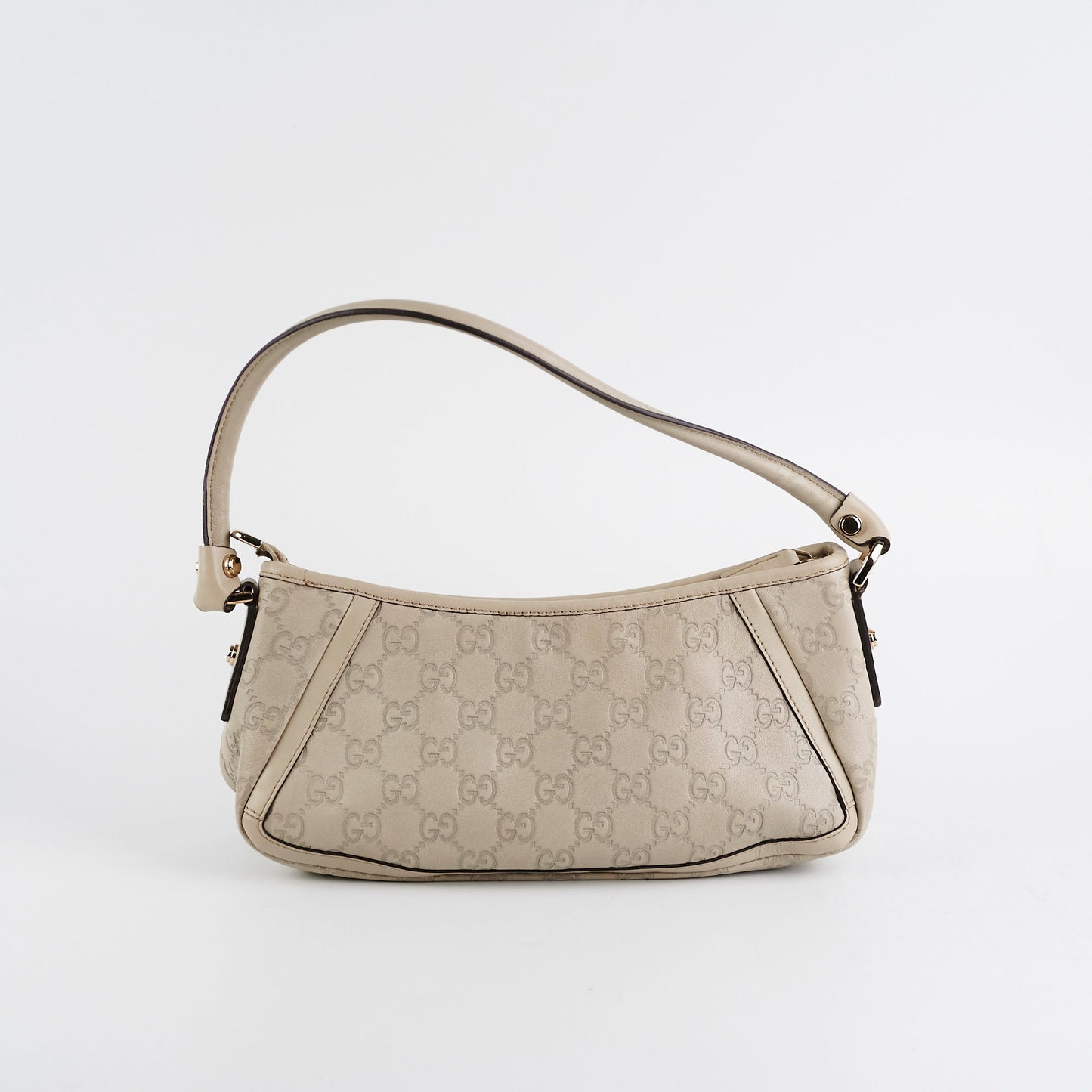 Gucci Ivory ssima Ring Shoulder Bag Jewelry