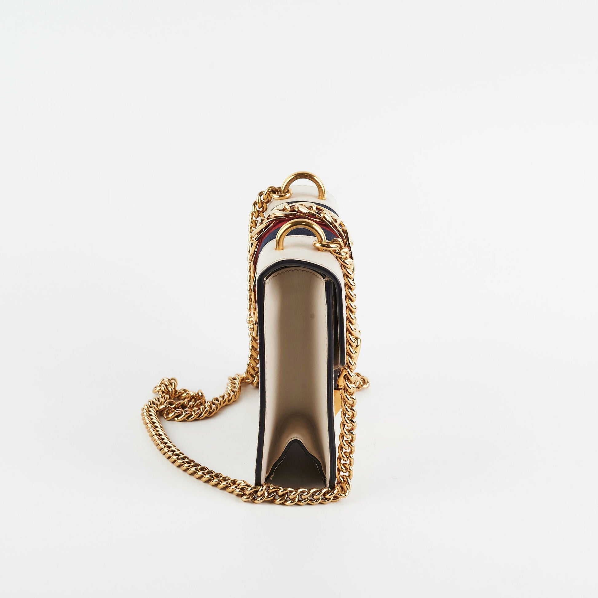 Gucci Sylvie Bag Cream Mini Crossbody Bag Bag Cream
