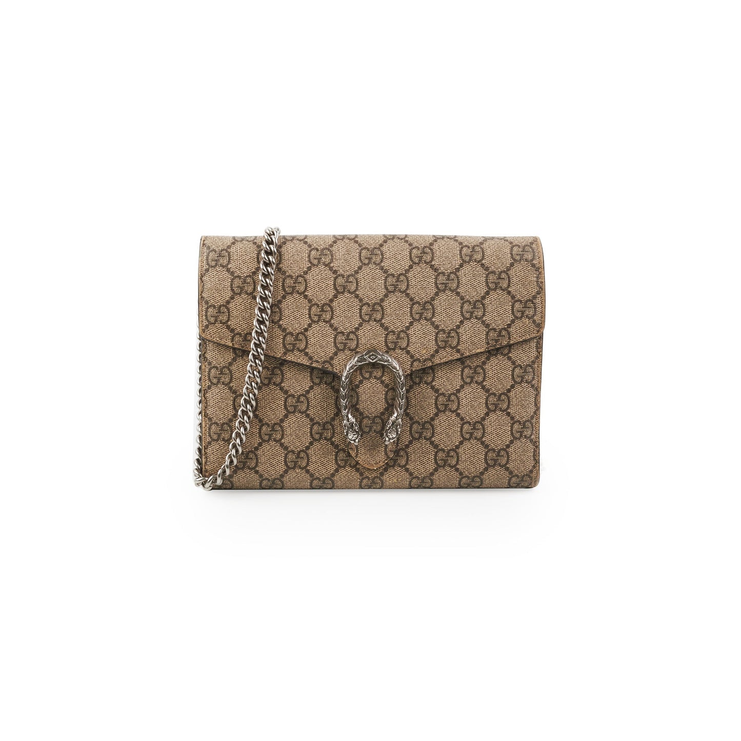 Gucci Dionysus Wallet On Bag Monogram Chain Shoulder Bag