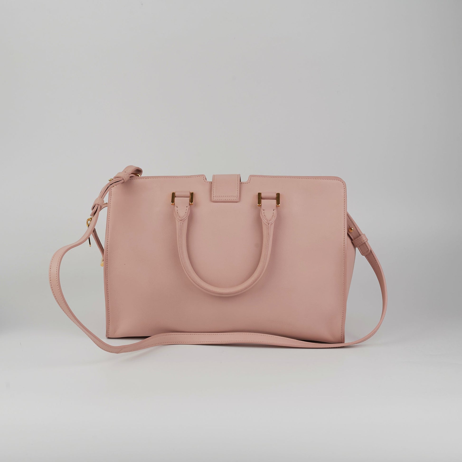 YSL Saint Laurent Cabas Bag Pink Small Tote Bag
