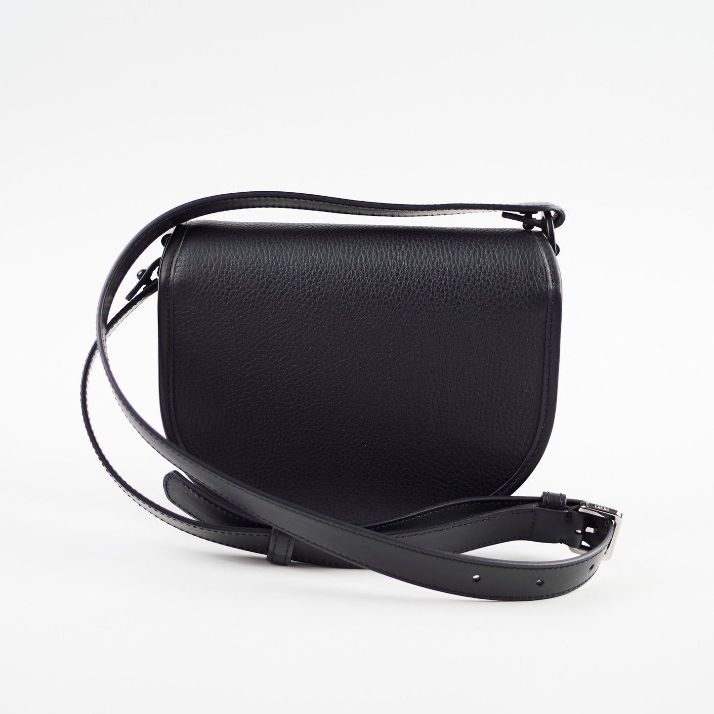 Dior Christian Men Gallop Messenger Bag Black Flap Crossbody Bag