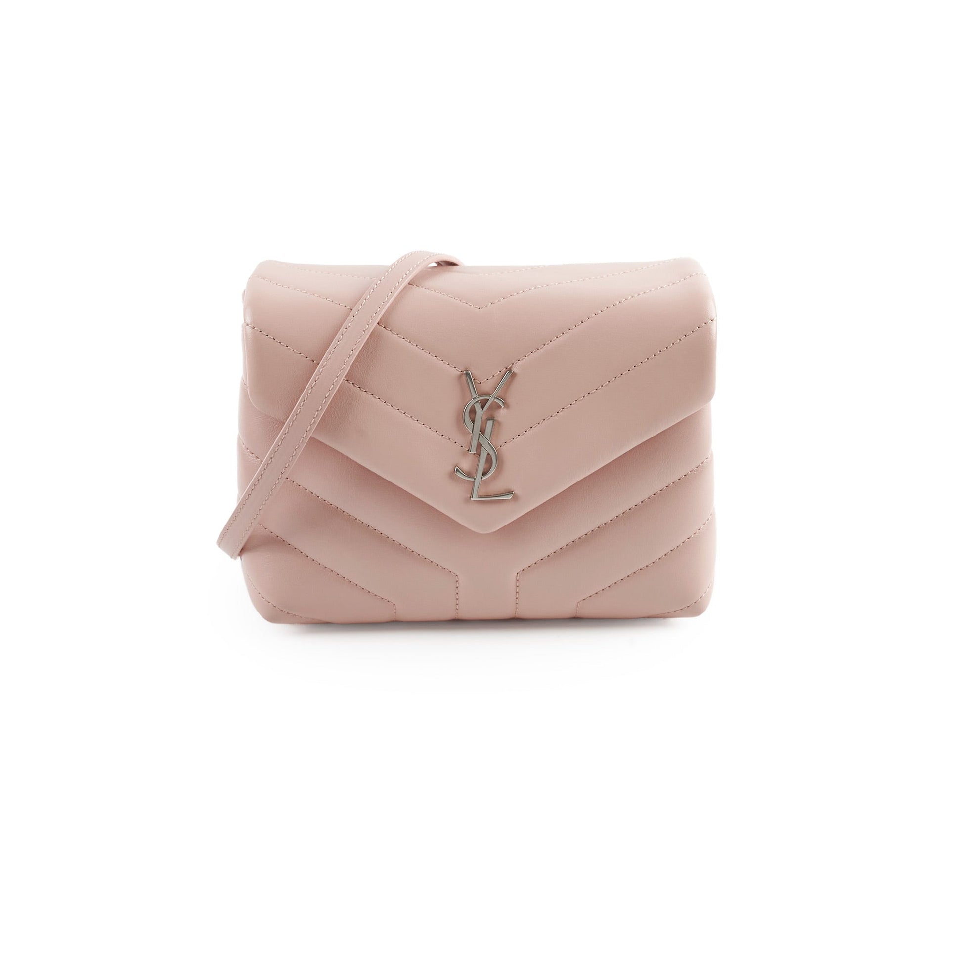 YSL Saint Laurent Lou Lou Crossbody Bag Pink Toy