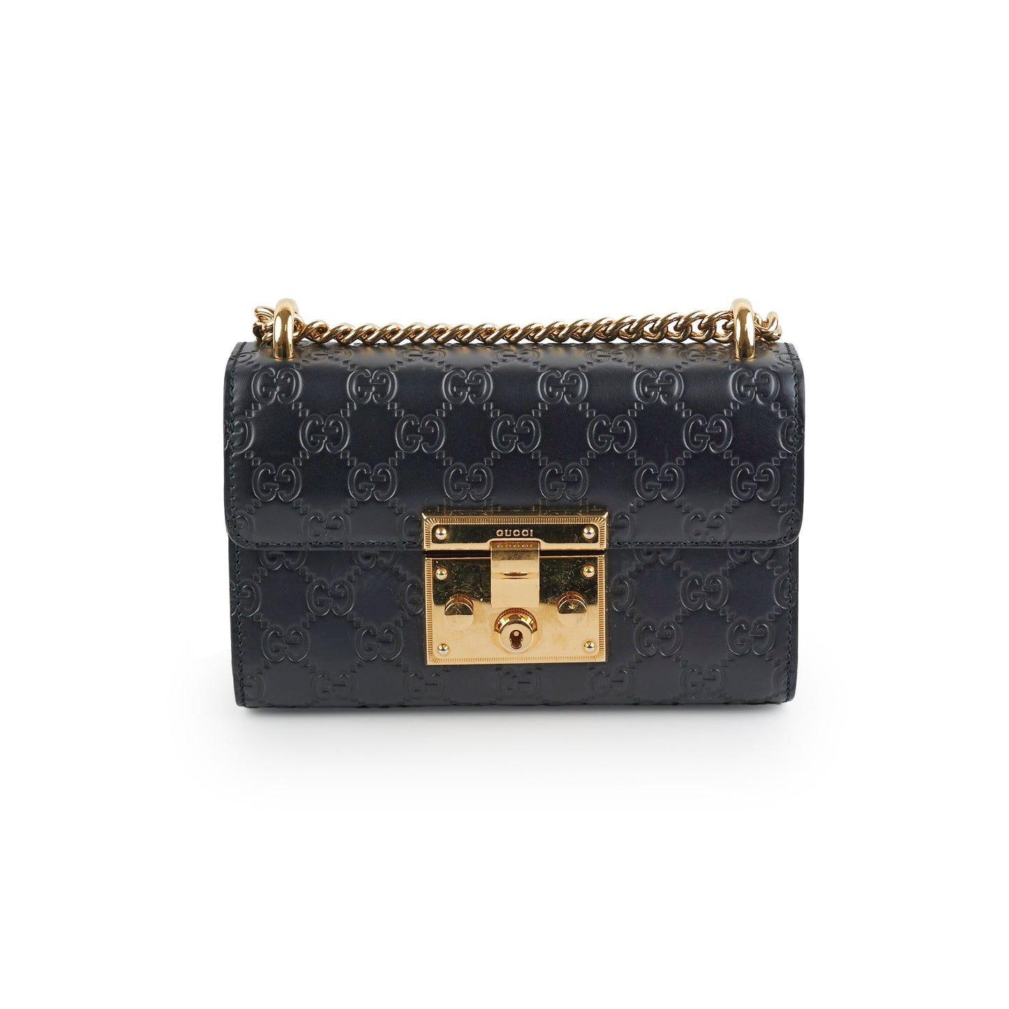 Gucci Padlock Bag Black Small Crossbody Bag