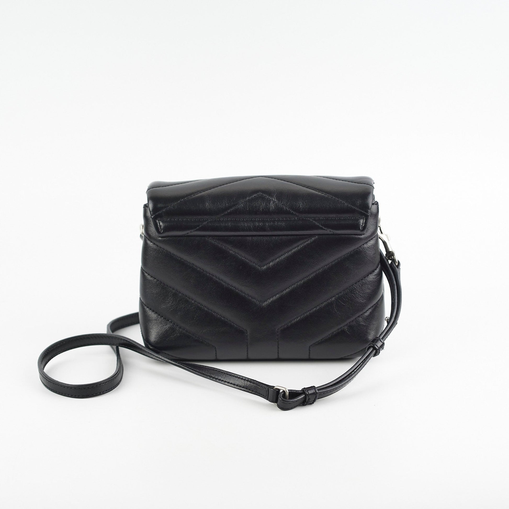 YSL Saint Laurent Lou Lou Bag Black Toy Crossbody Bag