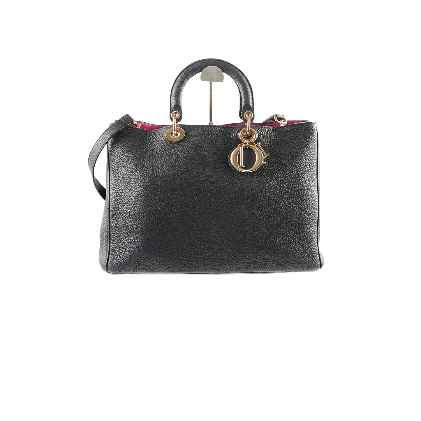 Dior Christian issimo Shoulder Bag Black Medium