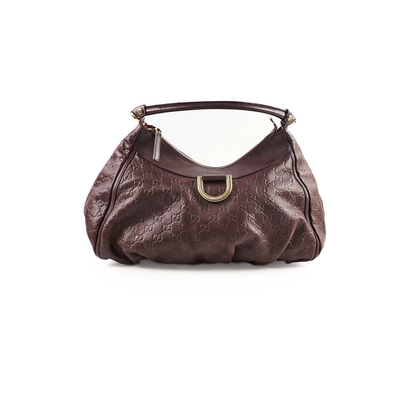 Gucci ssima Soulder Bag Leather Brown Shoulder Bag