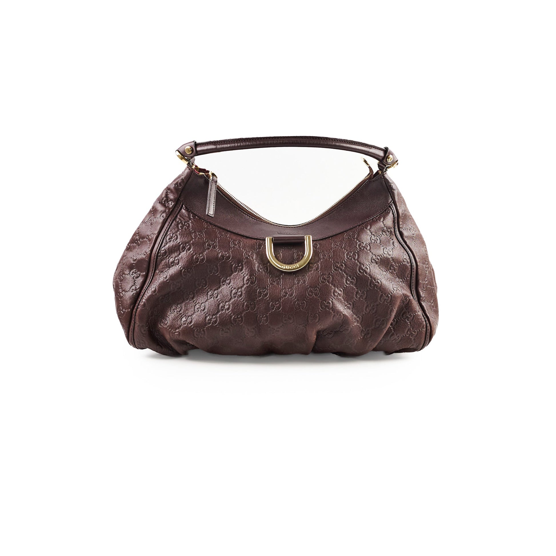 Gucci ssima Soulder Bag Leather Brown Shoulder Bag