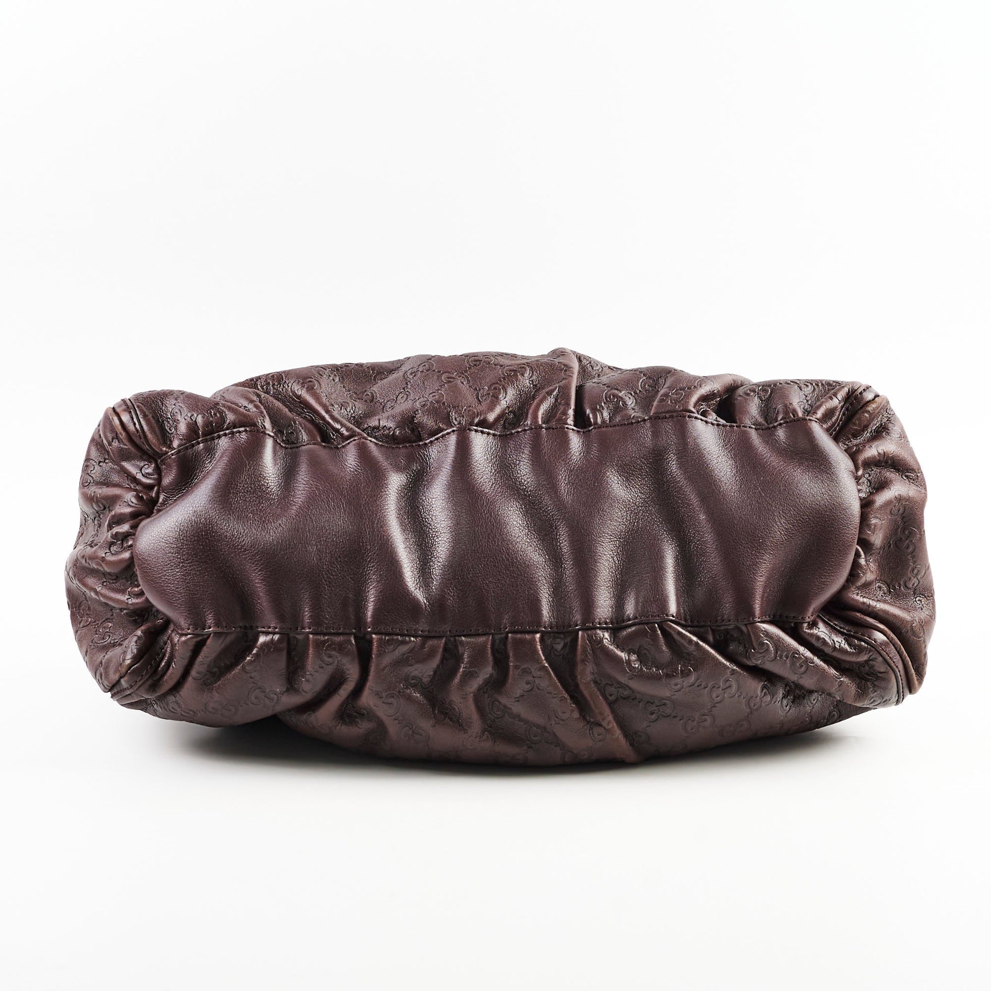 Gucci ssima Soulder Bag Leather Brown Shoulder Bag