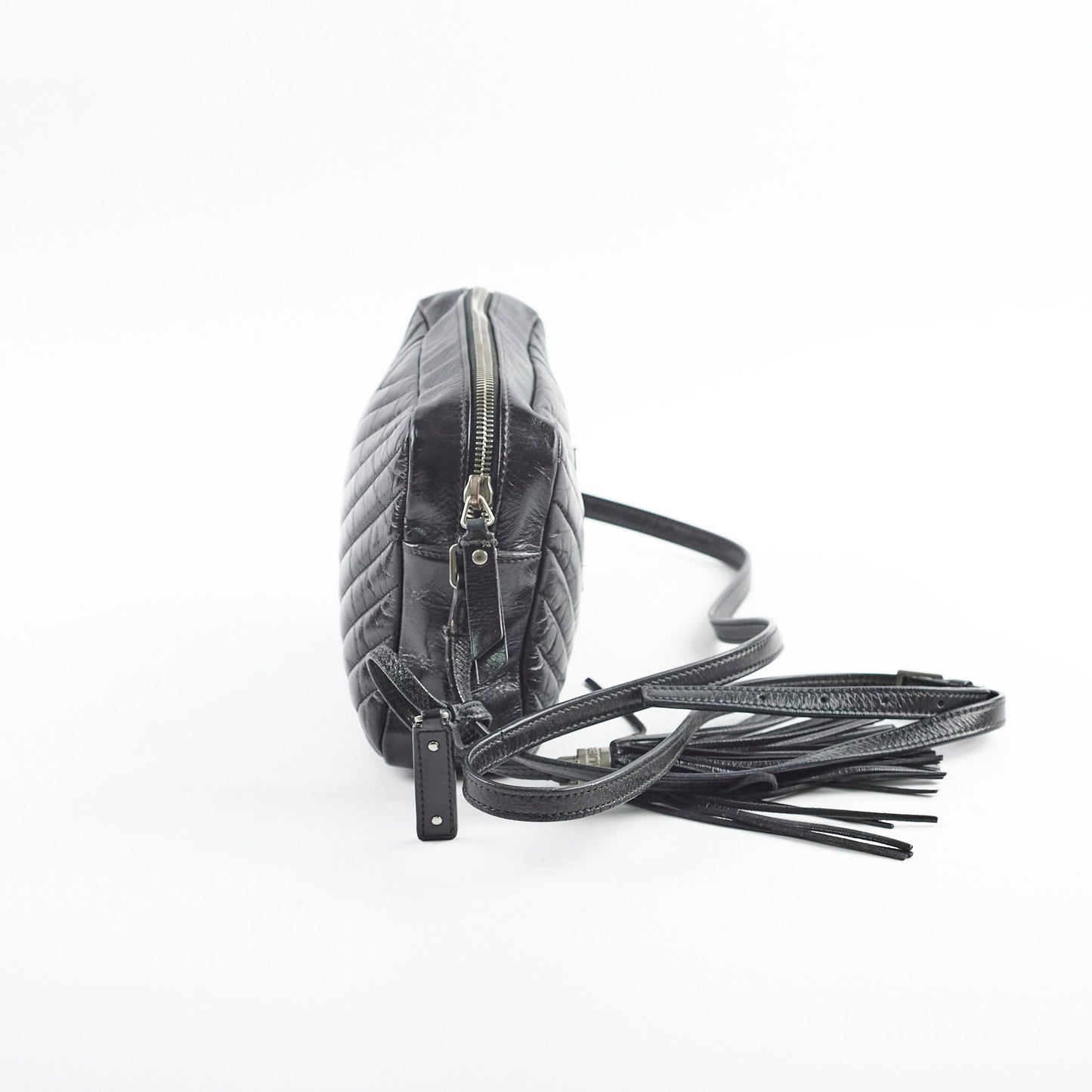YSL Saint Laurent Lou Camera Bag Black Crossbody Bag 2
