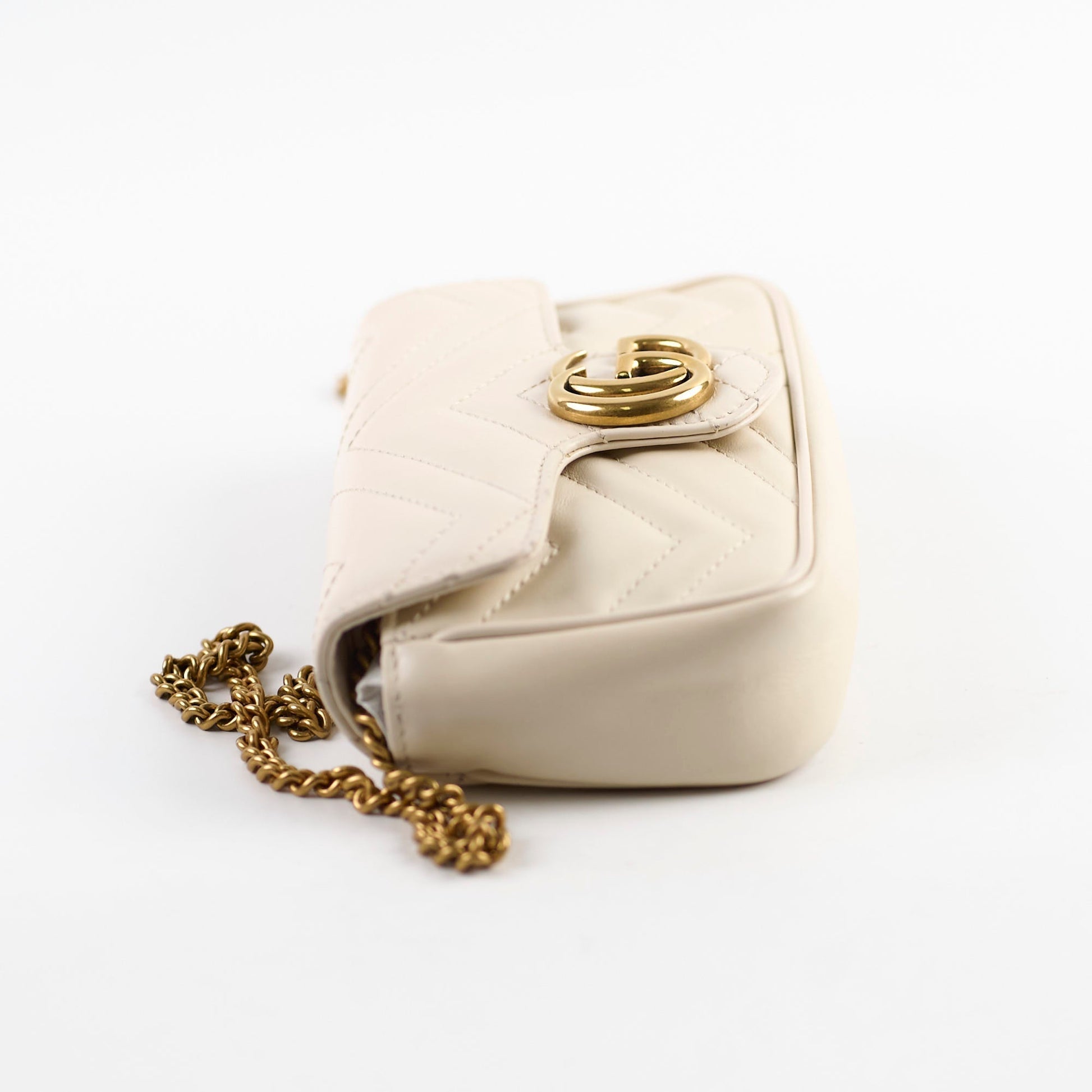 Gucci Marmont Super Crossbody Bag Cream Mini