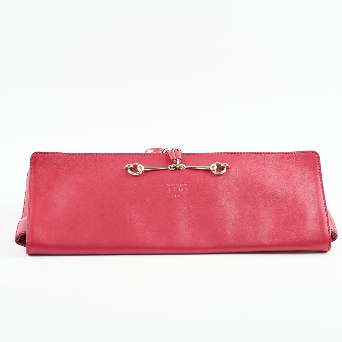 Gucci Tassle Clutch Leather Red Clutch Bag