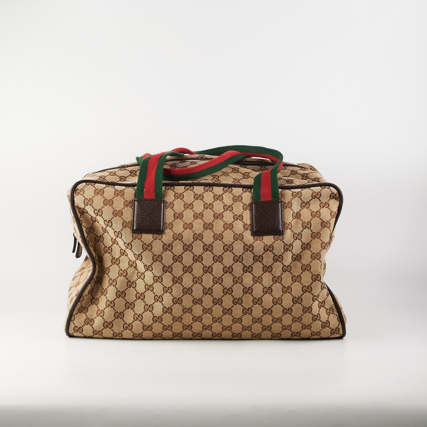 Gucci Duffle Bag Canvas Monogram Travel Bag