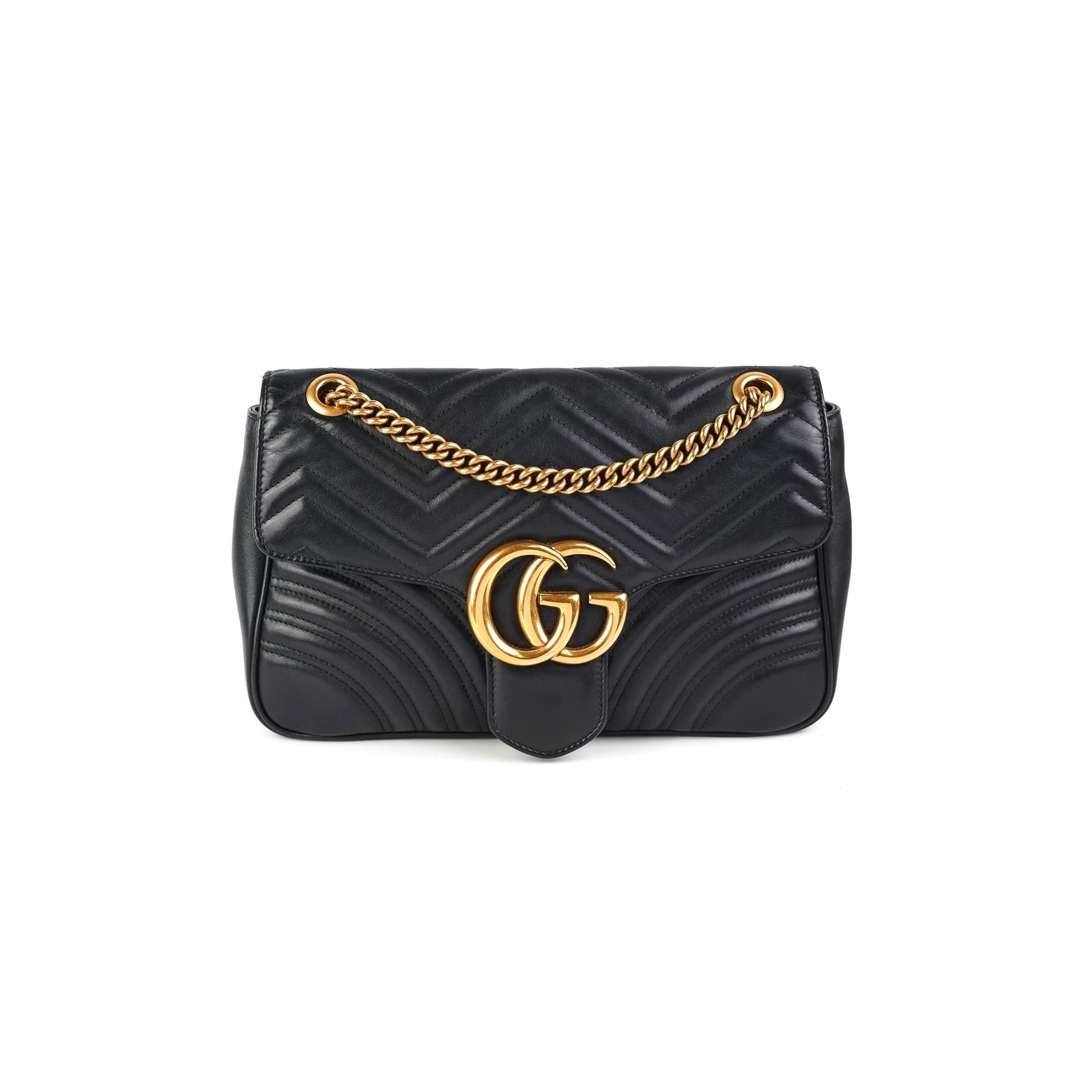 Gucci Marmont Crossbody Bag Black Medium