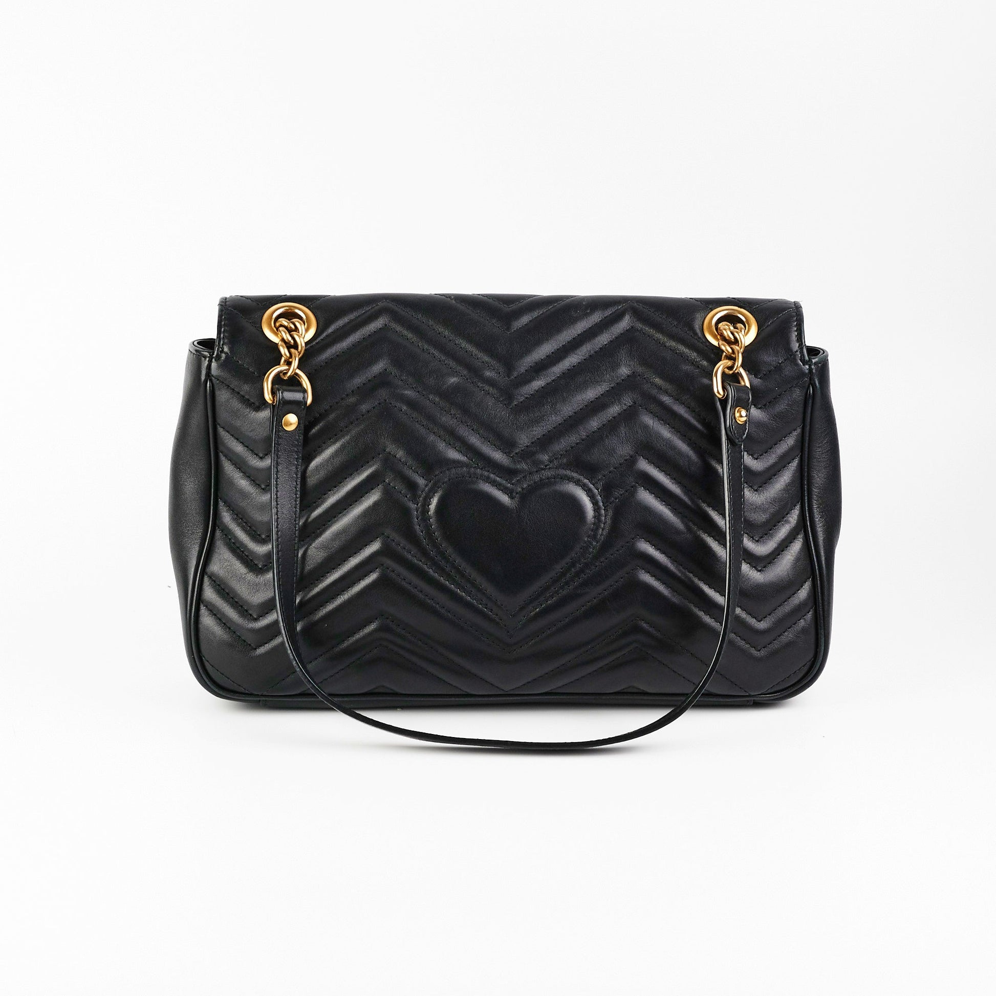 Gucci Marmont Crossbody Bag Black Medium