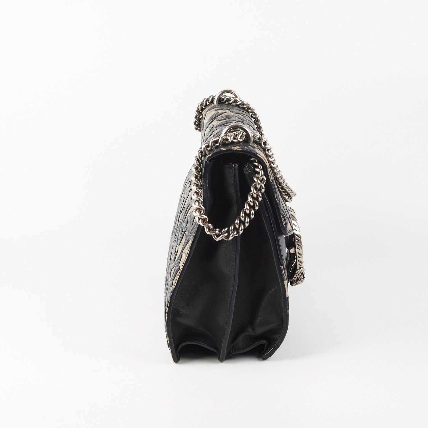 Gucci Dionysus Arabesque Coated Shoulder Bag Canvas Medium