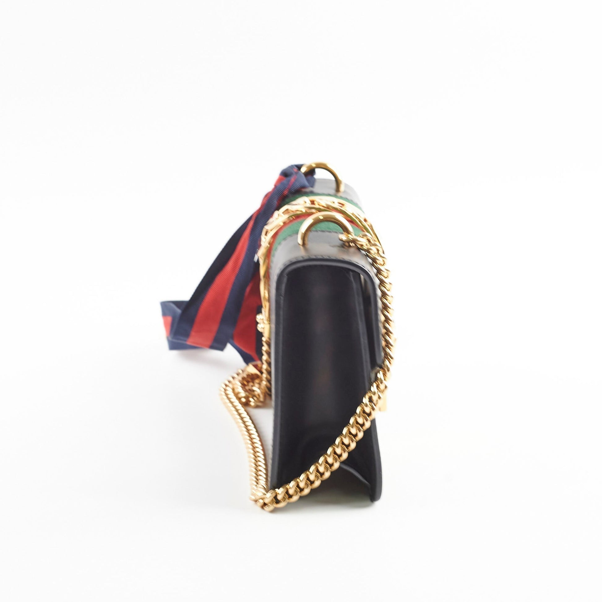 Gucci Sylvie Crossbody Bag Black Mini