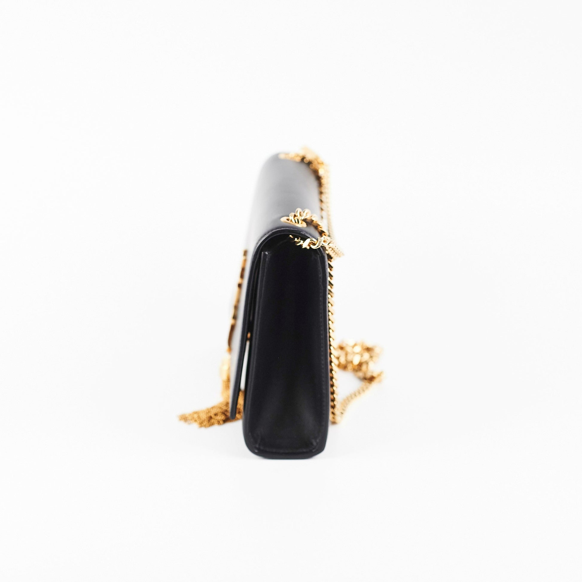 YSL Saint Laurent Kate With Tassel Crossbody Bag Black Medium With Tassel Black