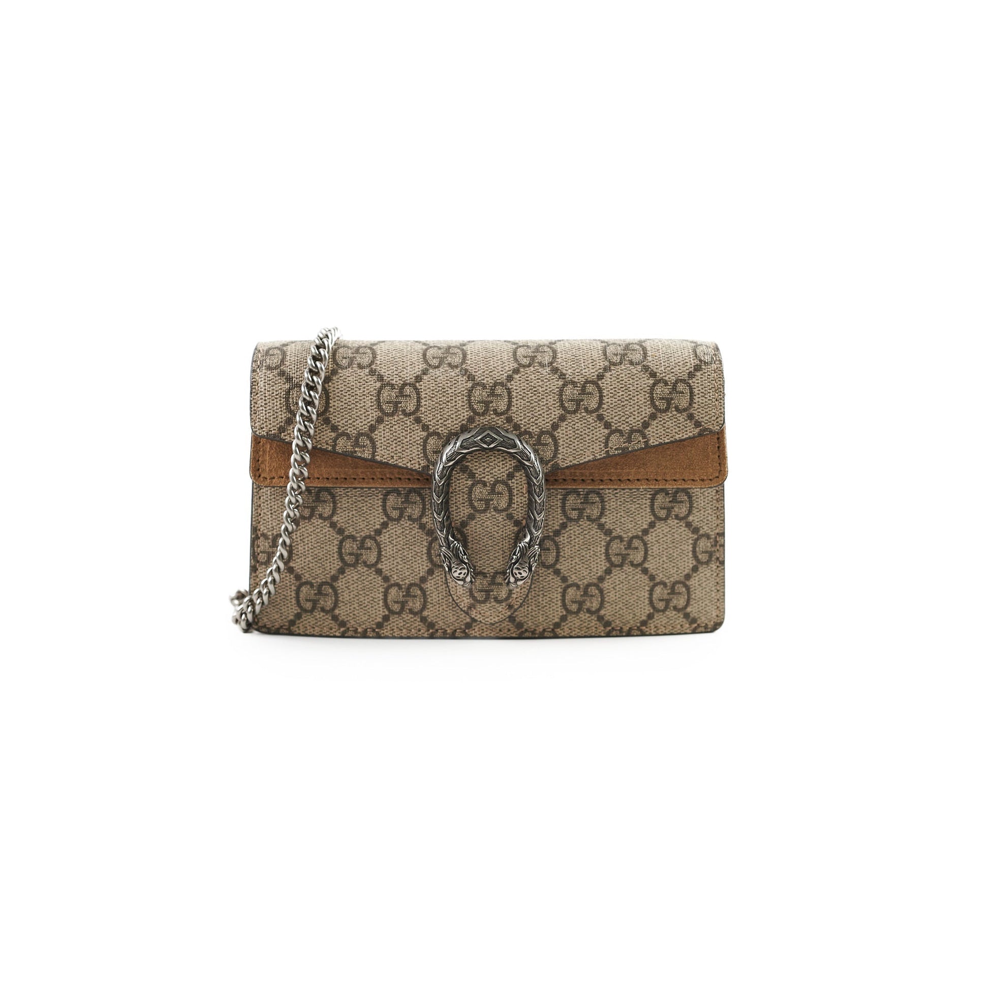 Gucci Supreme Dionysus Crossbody Bag Beige Mini Dionysus Beige