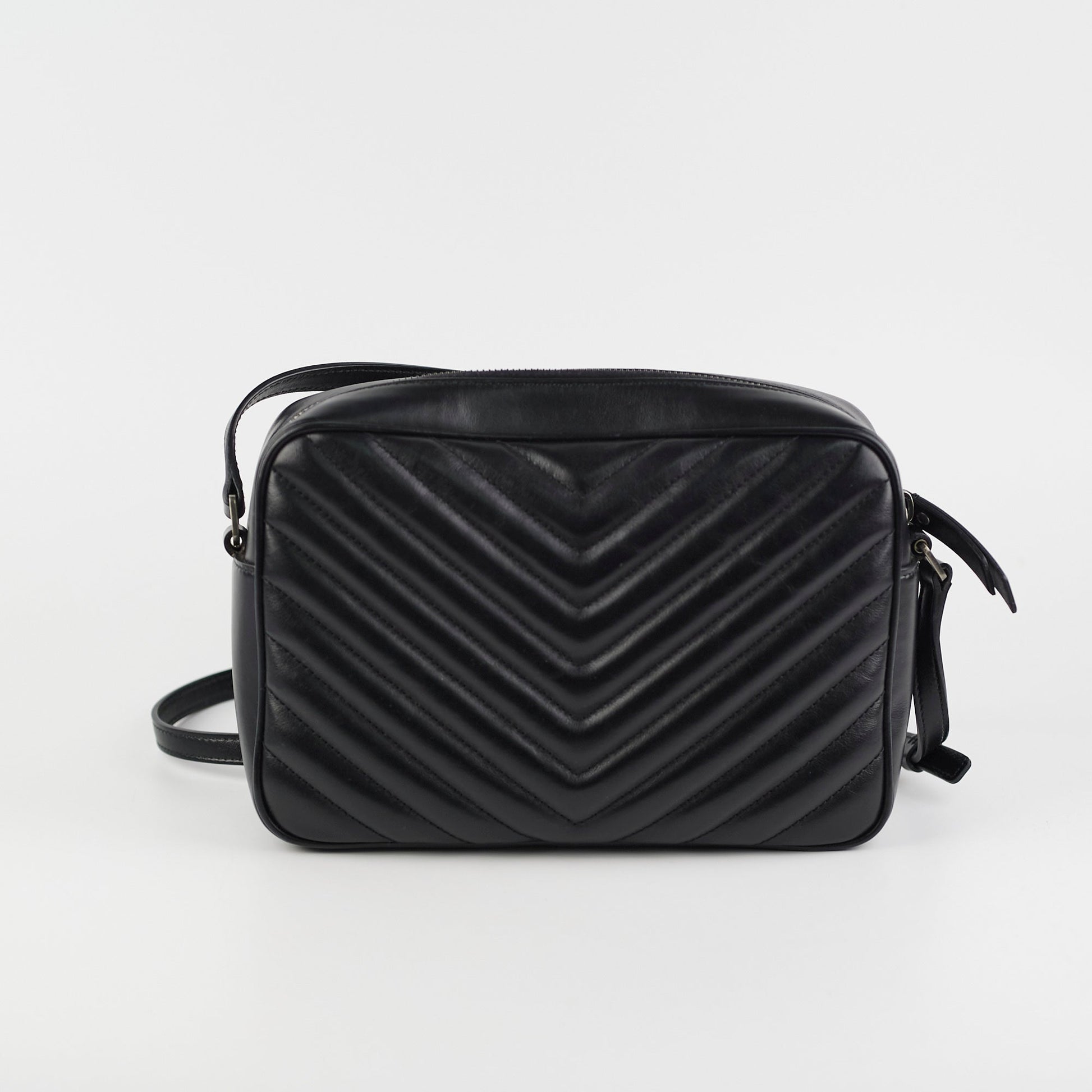 YSL Saint Laurent Lou Camera Bag Black Crossbody Bag 13